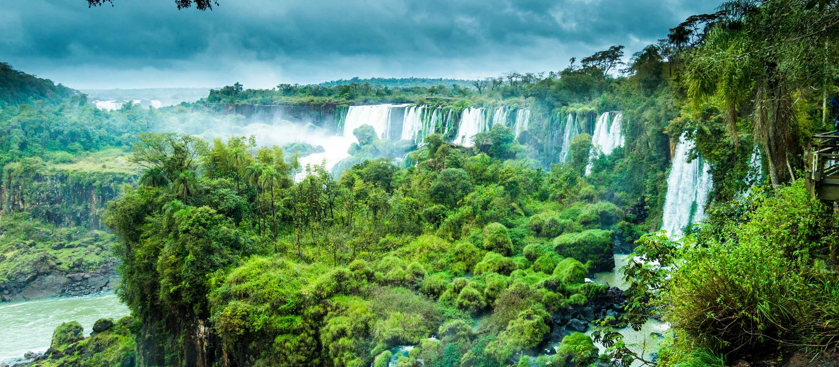 Iguazu Falls, Journeys international, Adventure travel, Nature exploration, 2880x1260 Dual Screen Desktop