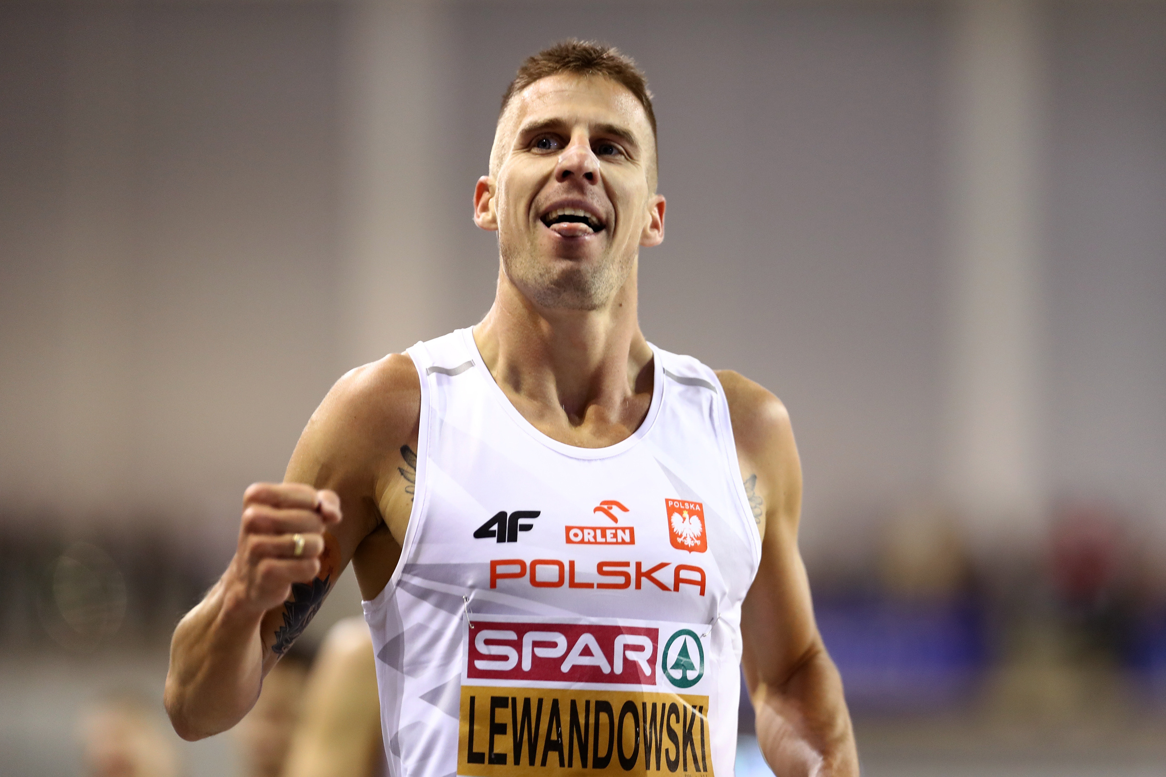 Marcin Lewandowski, Polish record, 1500m, TVN24, 2400x1600 HD Desktop