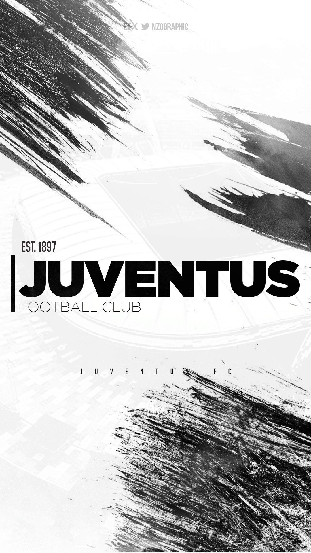 Juventus: Placed seventh in the FIFA's historic ranking of the best clubs in the world, December 2000. 1080x1920 Full HD Background.