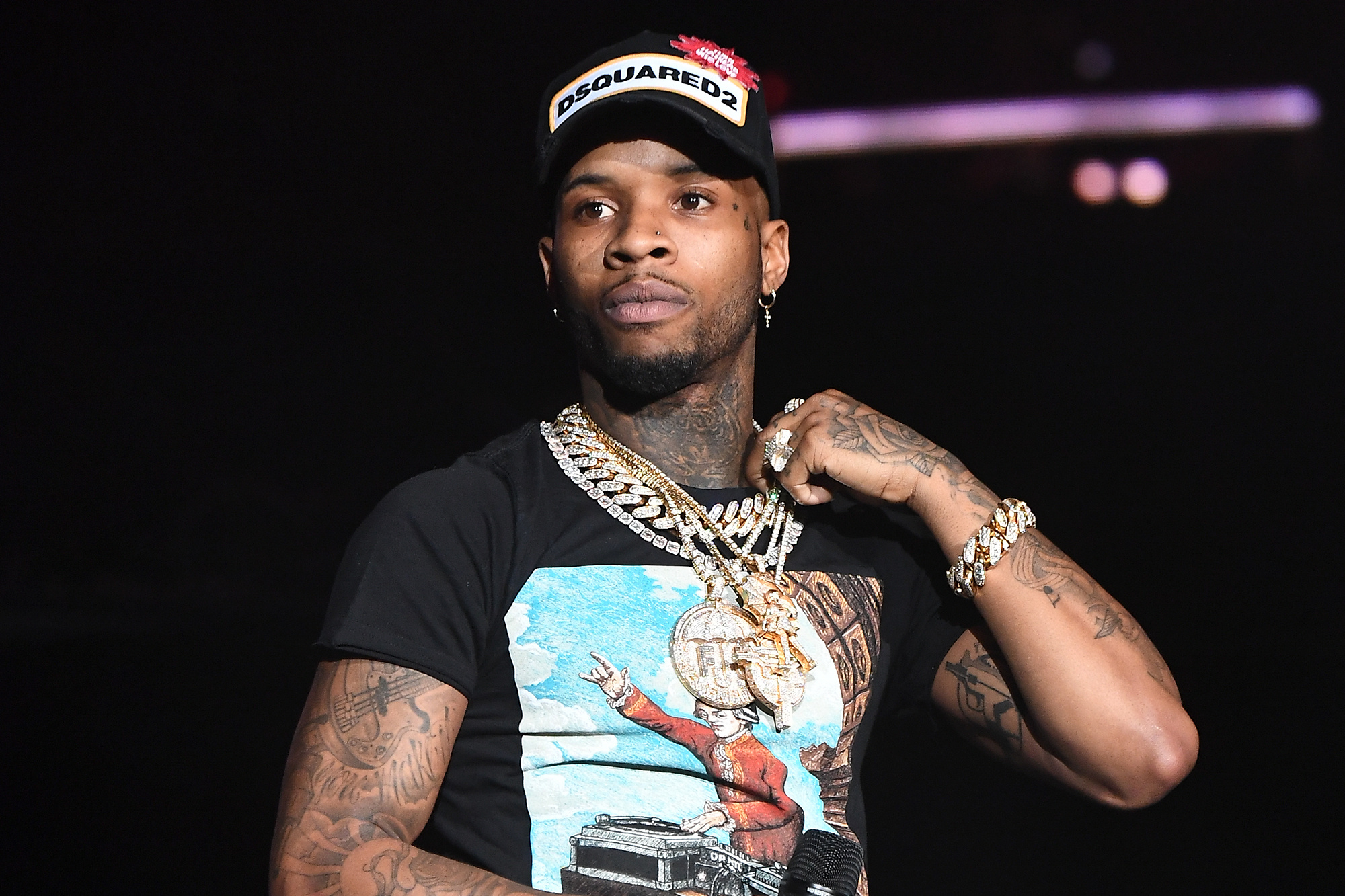 Tory Lanez charged with felony assault in Megan Thee Stallion shooting 2000x1340