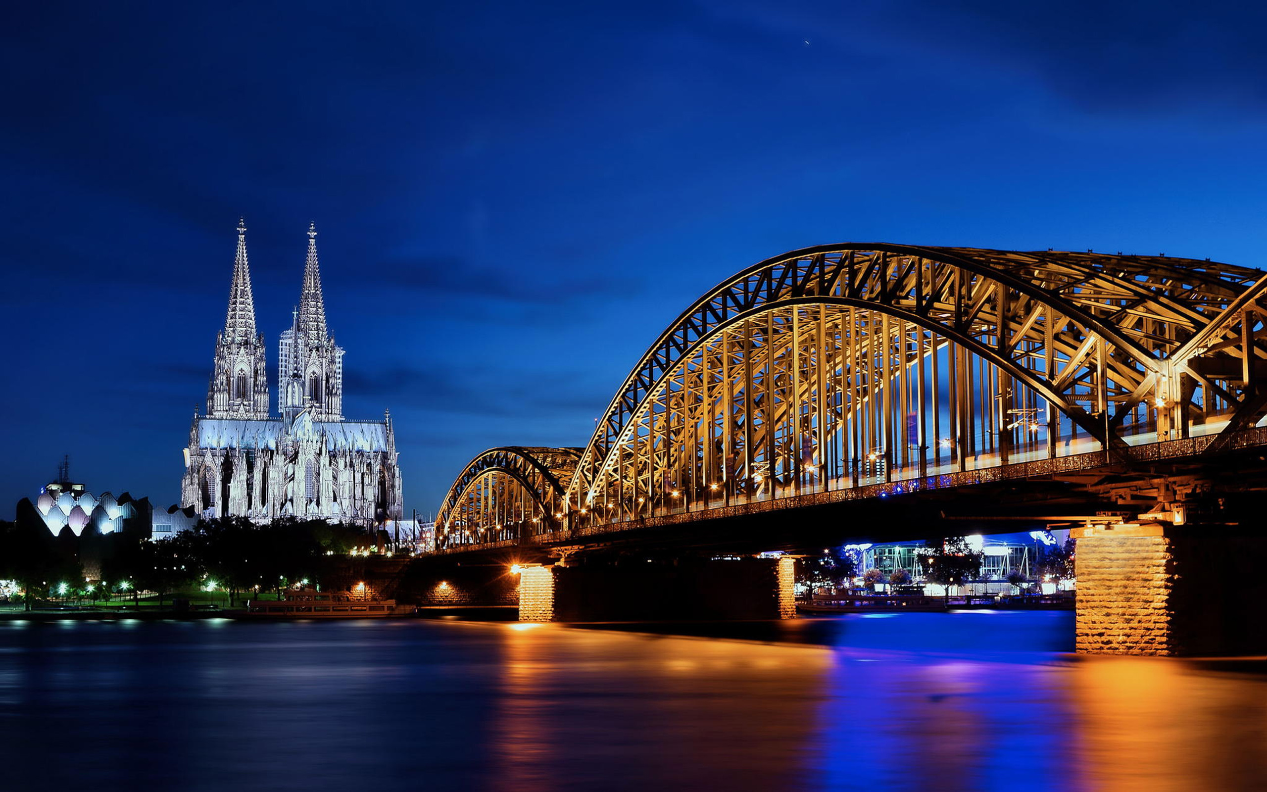 Cologne Cathedral, German Klner Dom, Hohe Domkirche, St. Petrus, 2560x1600 HD Desktop