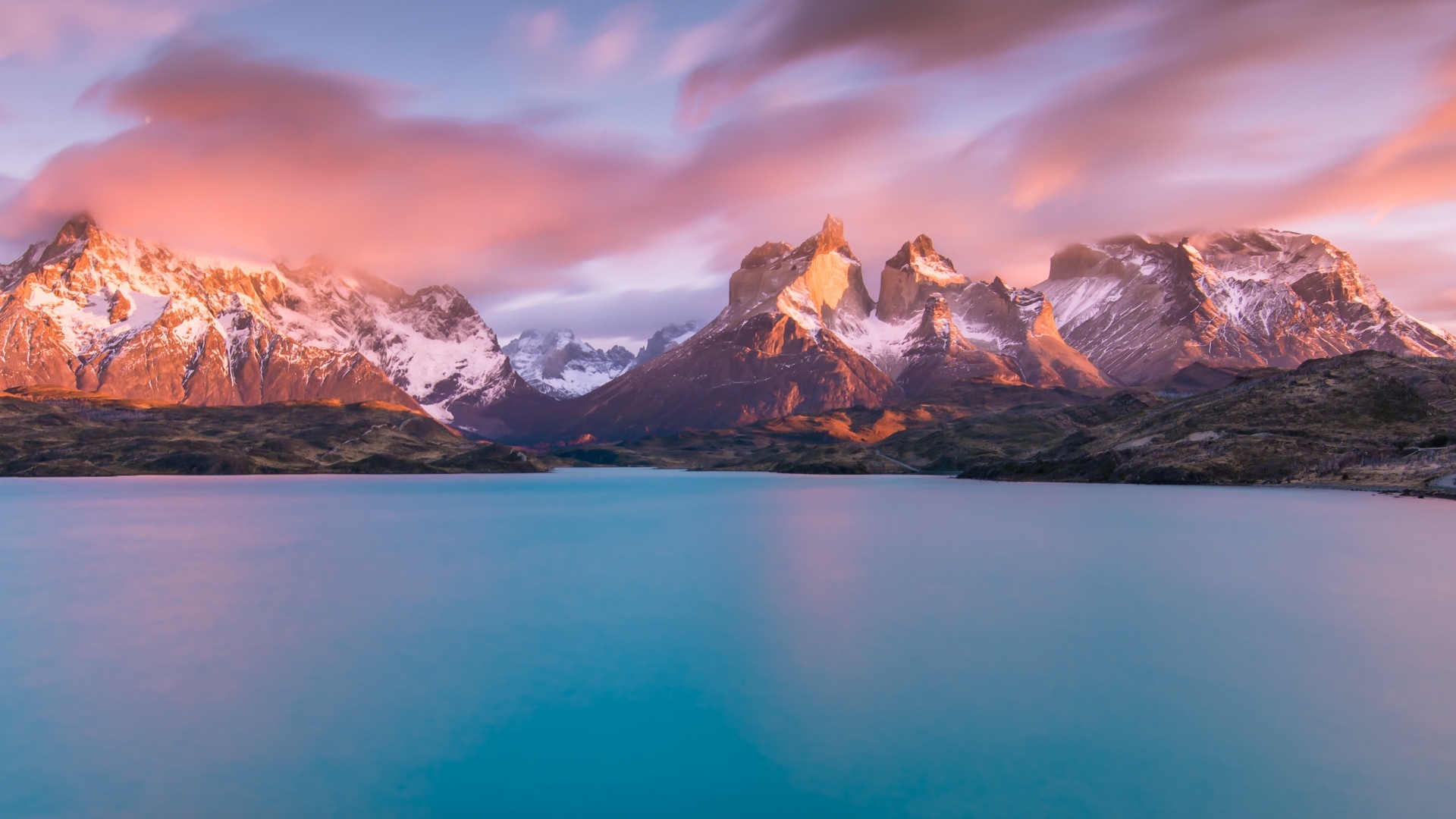 Torres del Paine National Park, Lake Pehoe, 4K wallpaper, Natural beauty, 1920x1080 Full HD Desktop