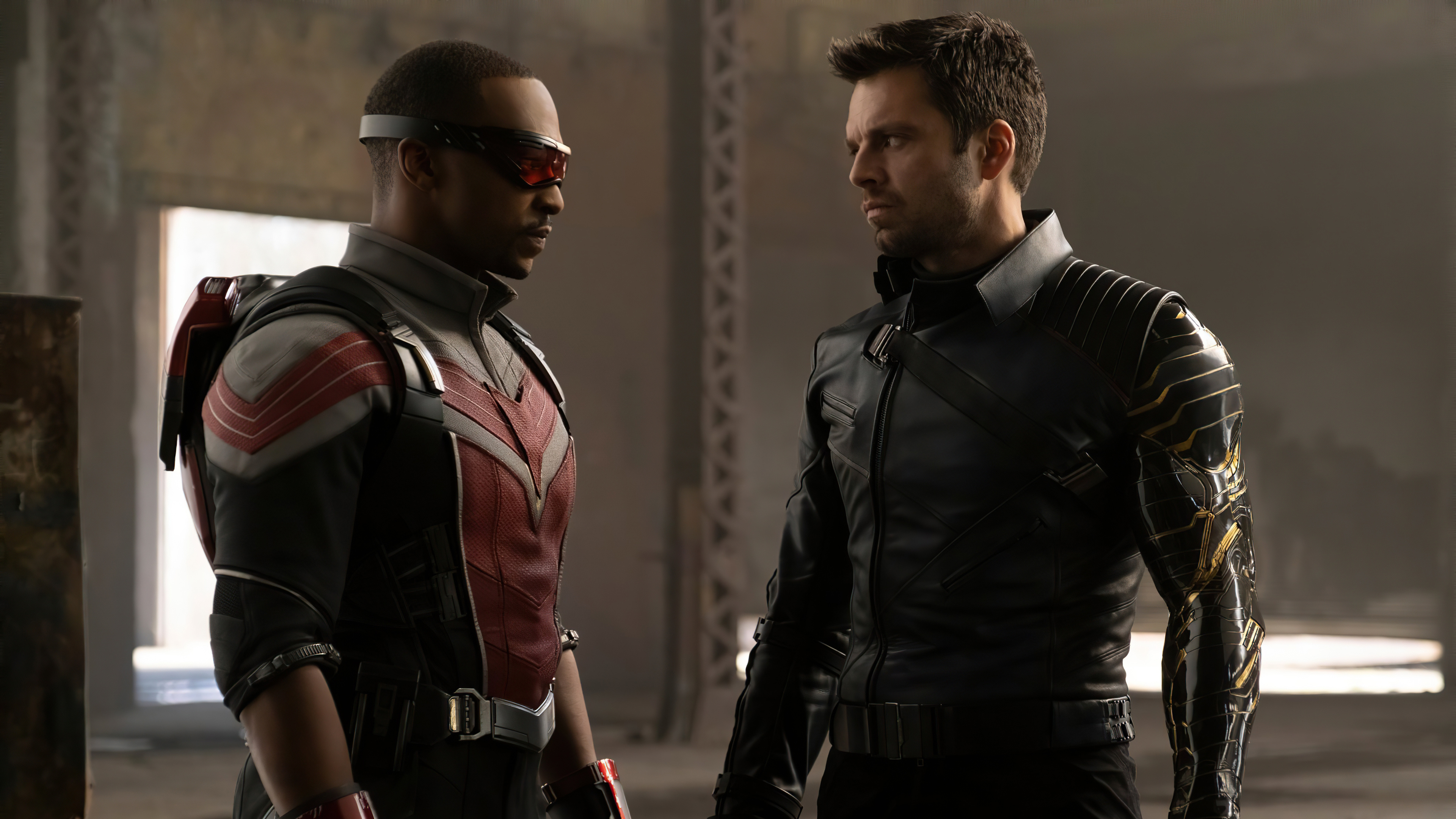 The Falcon and the Winter Soldier TV series, HD wallpapers, TV show images, 3840x2160 4K Desktop