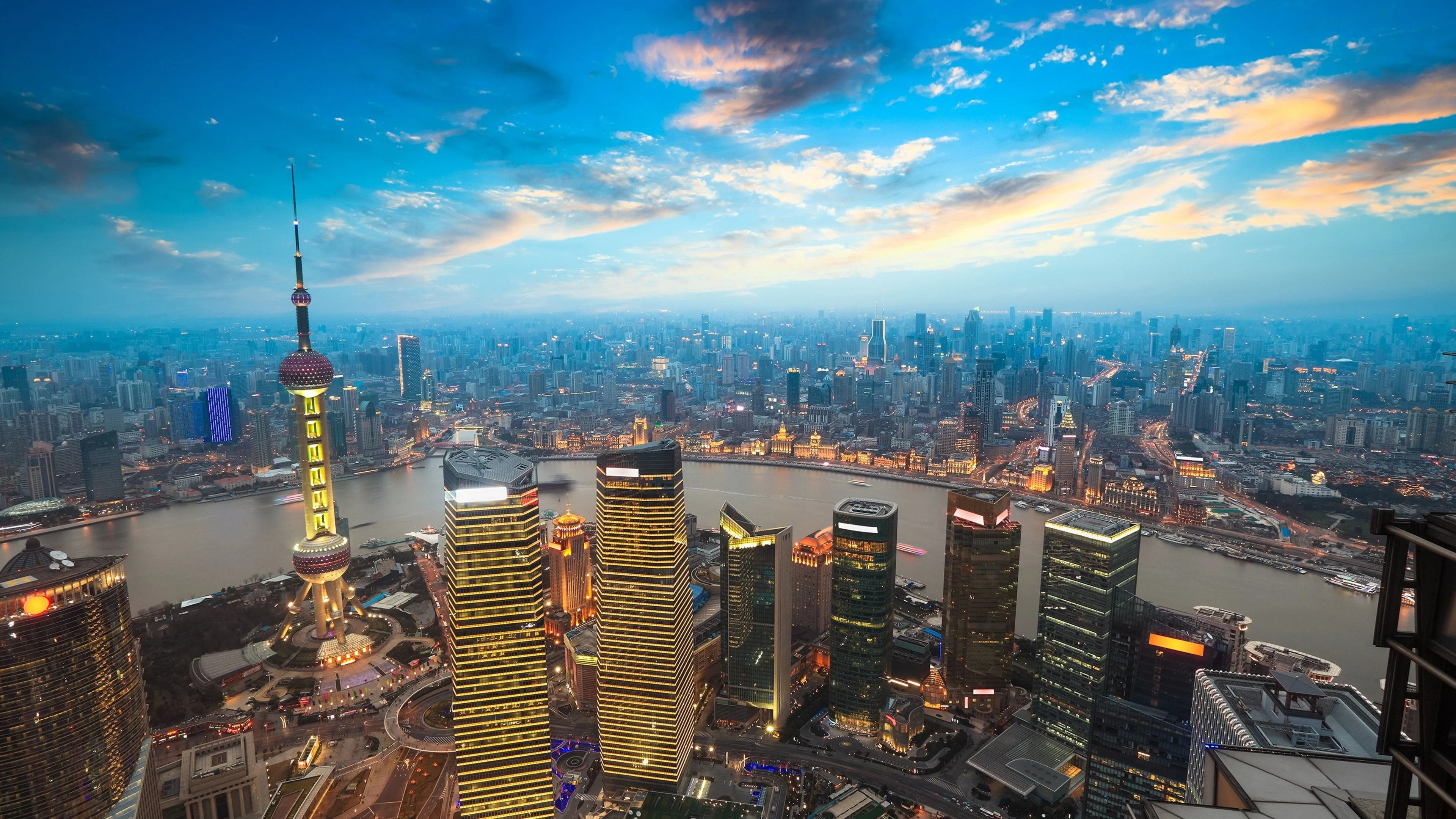 Shanghai wallpapers, Travel, Cityscape, 3840x2160 4K Desktop