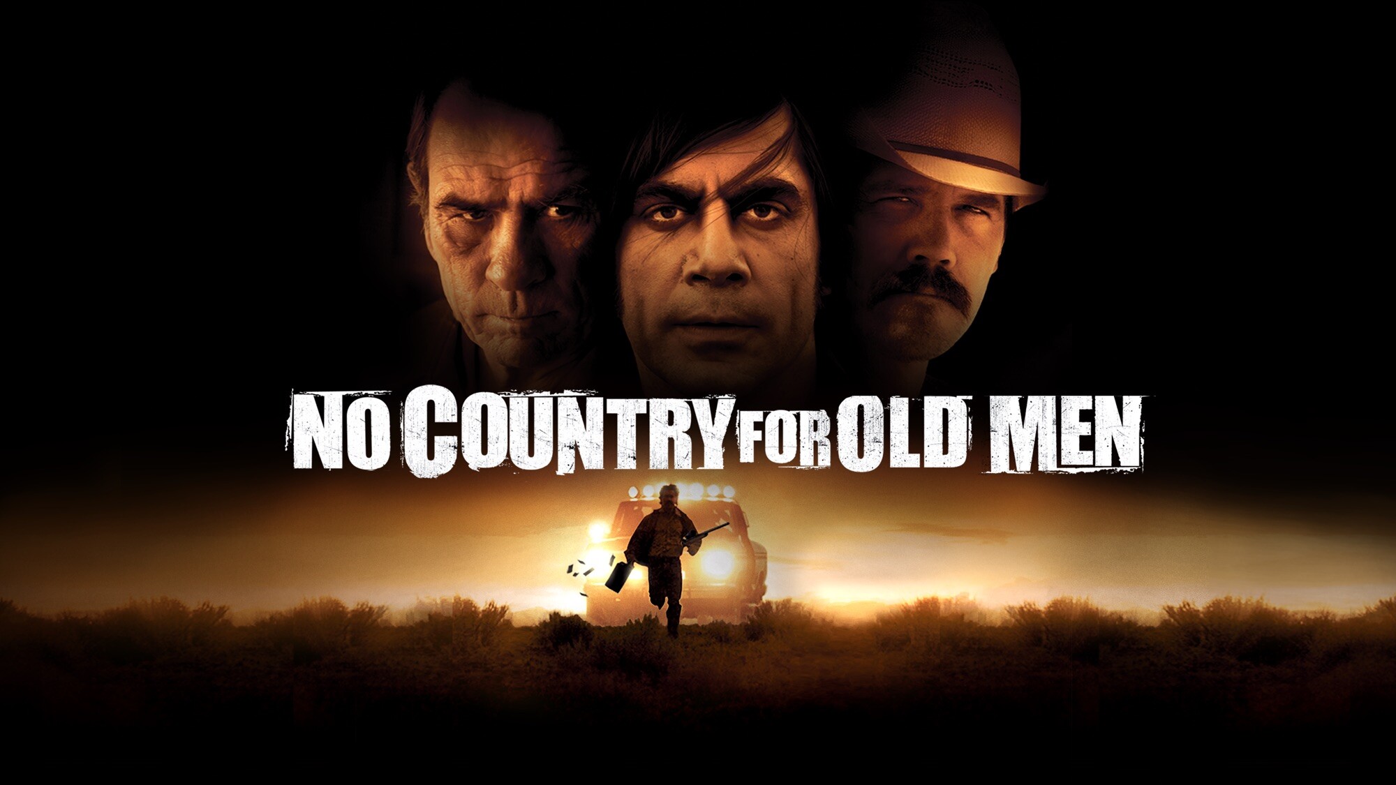 No Country For Old Men (Movie): Academy Award for Best Picture, Best Supporting Actor, Best Director and Best Adapted Screenplay. 2000x1130 HD Wallpaper.