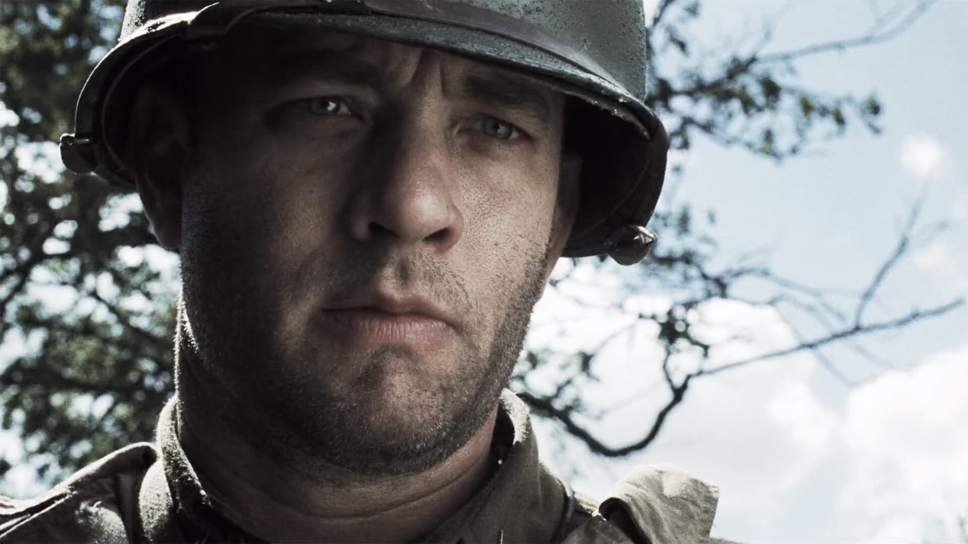 Saving Private Ryan: The film won five Academy Awards, Tom Hanks, War movie. 1920x1080 Full HD Background.