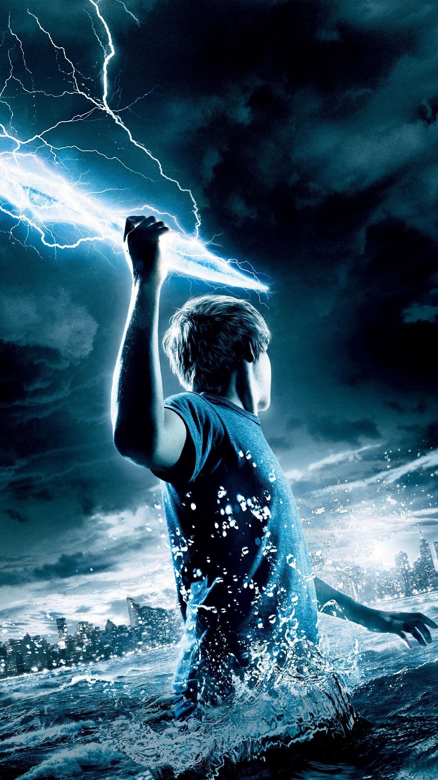 Logan Lerman (Percy Jackson), Lightning Thief phone wallpaper, Percy Jackson film still, Movie mania, 1540x2740 HD Handy