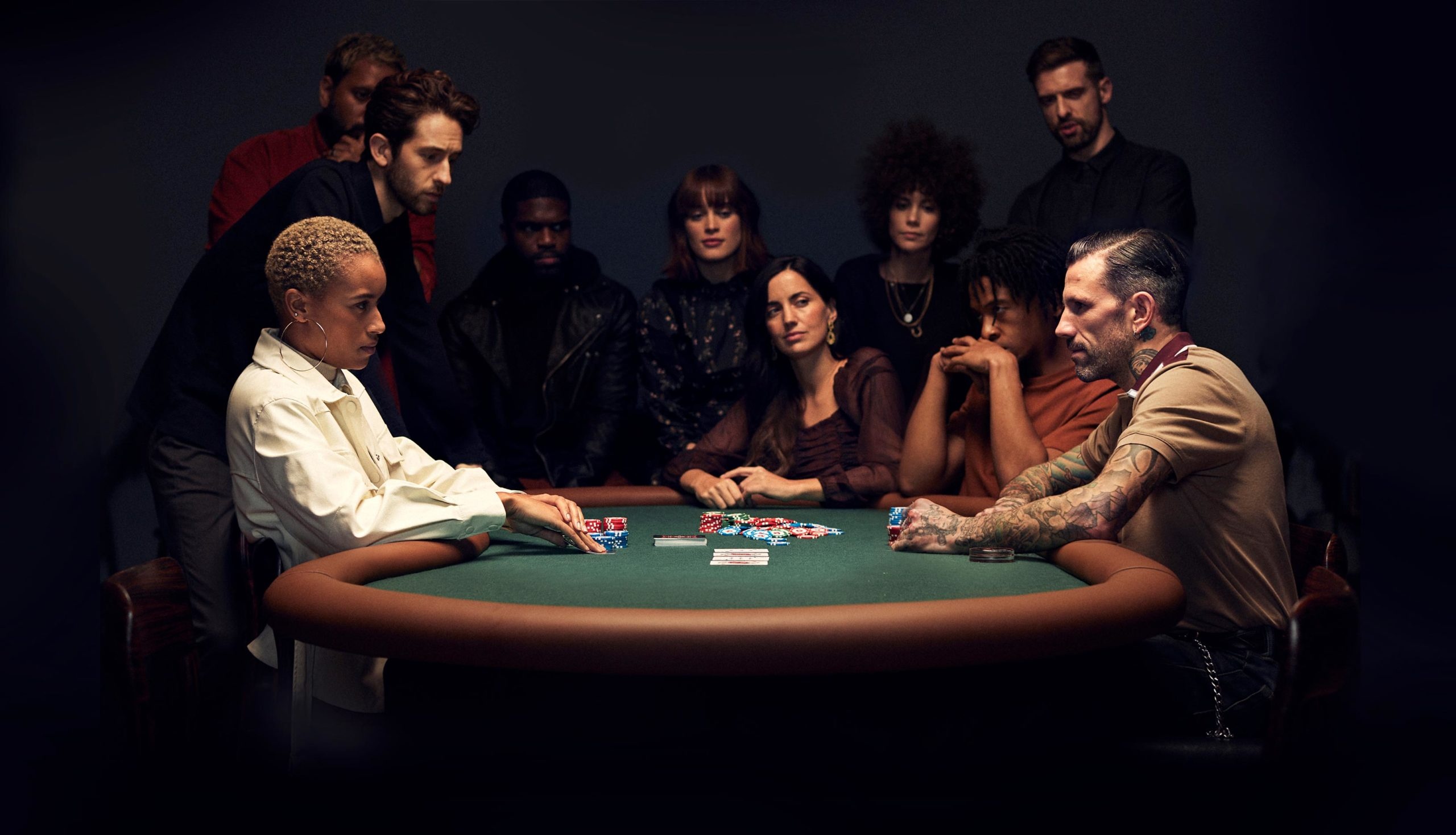 Poker: Single table tournaments, Cash games, Real-life money. 2560x1470 HD Wallpaper.