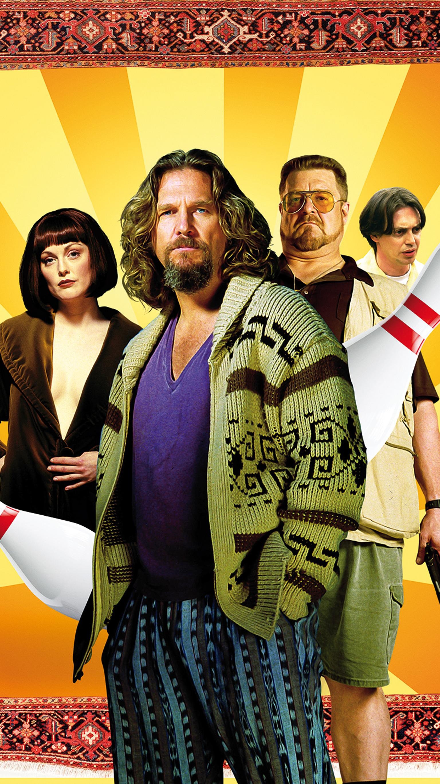 The Big Lebowski iPhone wallpapers, Stylish visuals, Unique characters, Quotable lines, 1540x2740 HD Phone