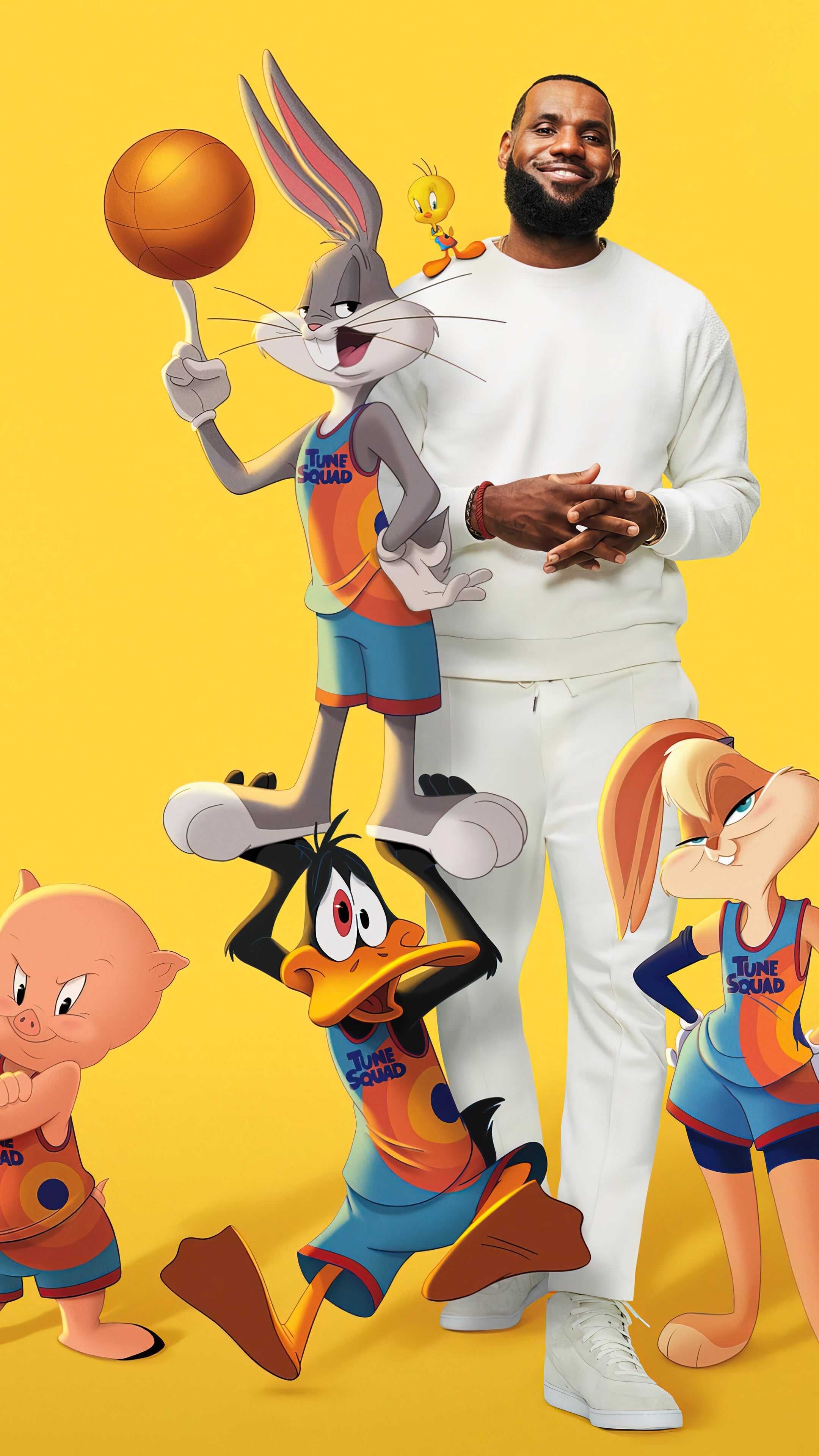 Bugs Bunny, Space Jam, Wallpapers, Animation, 2160x3840 4K Phone
