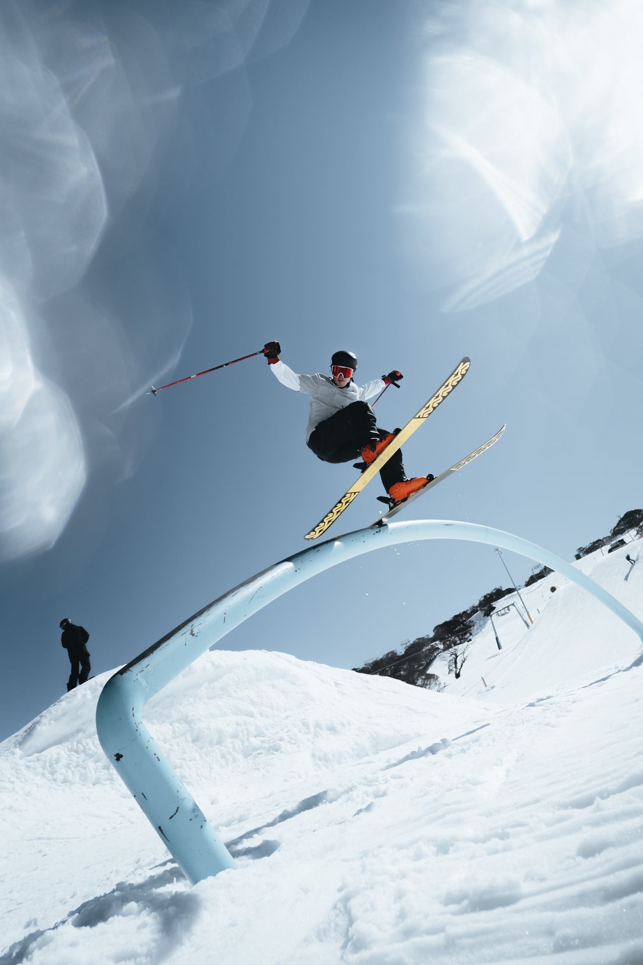 Freestyle Skiing, Elements series, Bailey Johnson, Pyra elements, 1280x1920 HD Phone