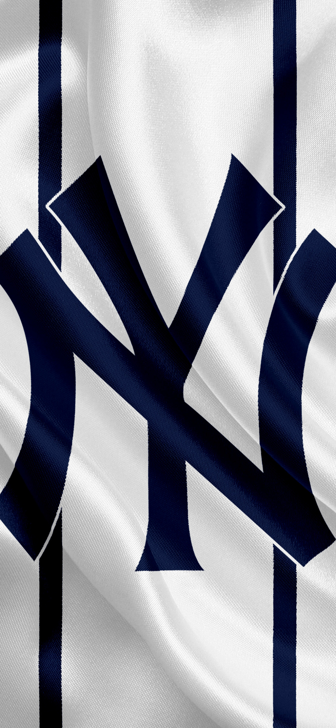 New York Yankees: Began as the New York Highlanders in 1903, owned by a group of New York bartenders who bought the Baltimore franchise for $18,000. 1130x2440 HD Background.