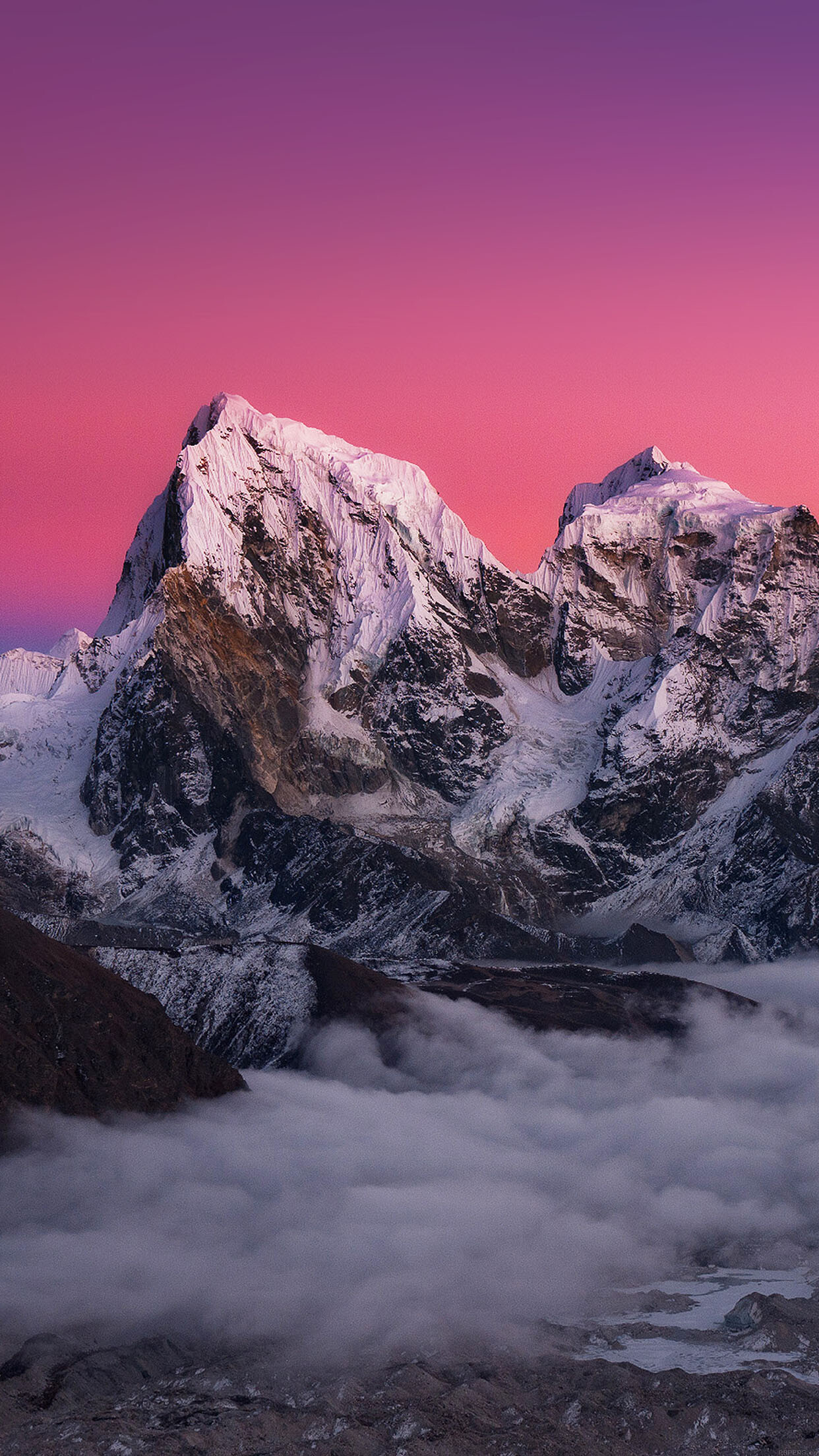 Mount Everest: Mountain, Known as Chomolungma (Tibetan). 1250x2210 HD Wallpaper.