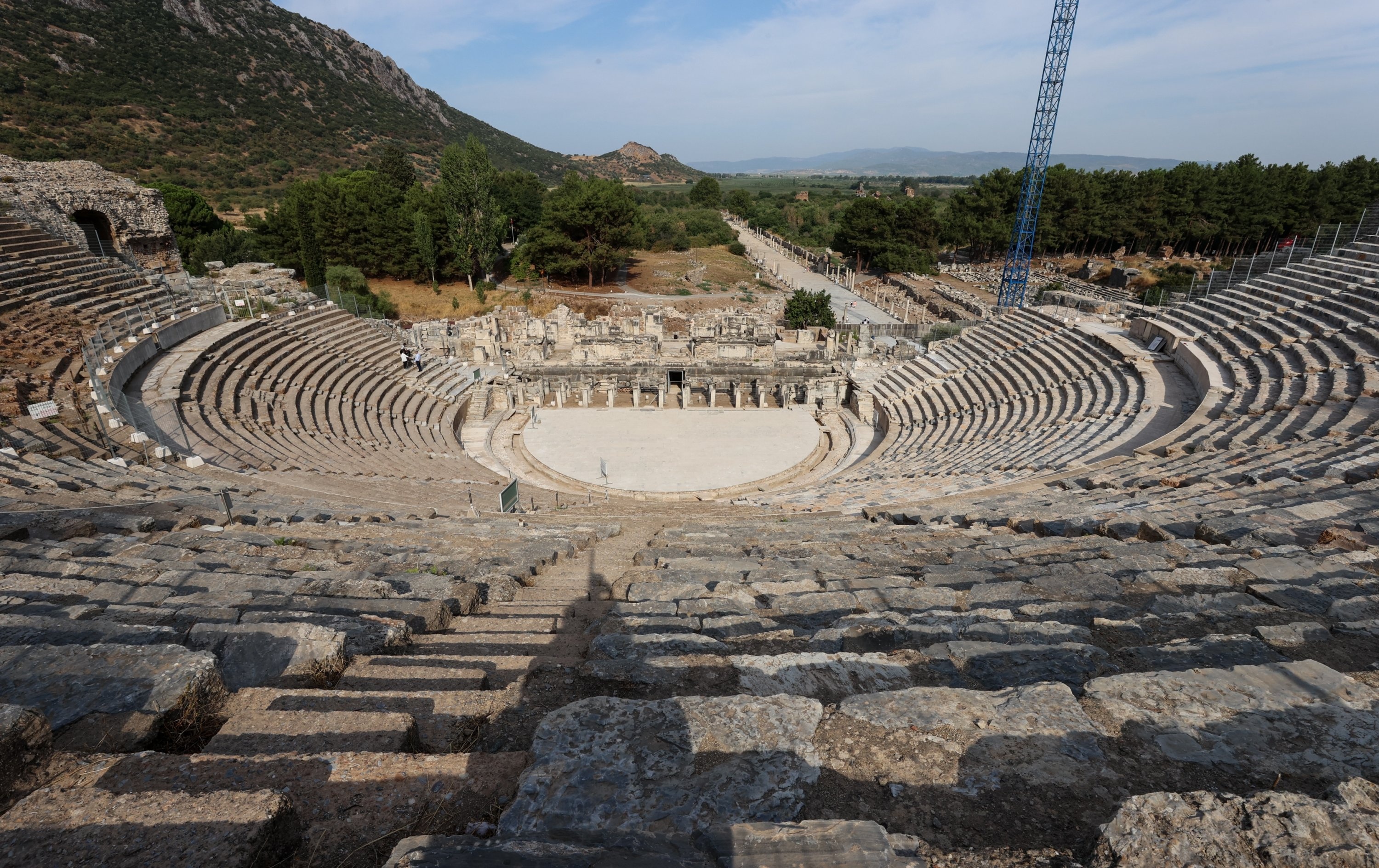 Iconic Ephesus theatre, Reopens for visitors, Daily Sabah, Travels, 3000x1890 HD Desktop