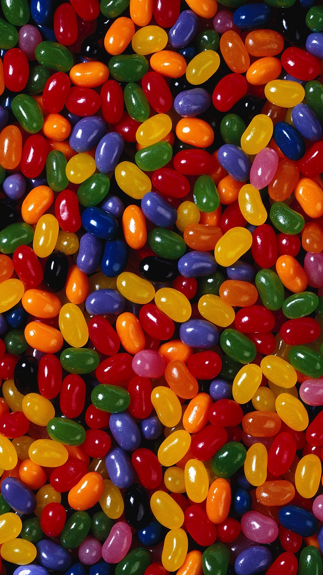 Jelly Beans, Wallpaper with jelly beans, Colorful sweets, Fun and appetizing, 1080x1920 Full HD Phone