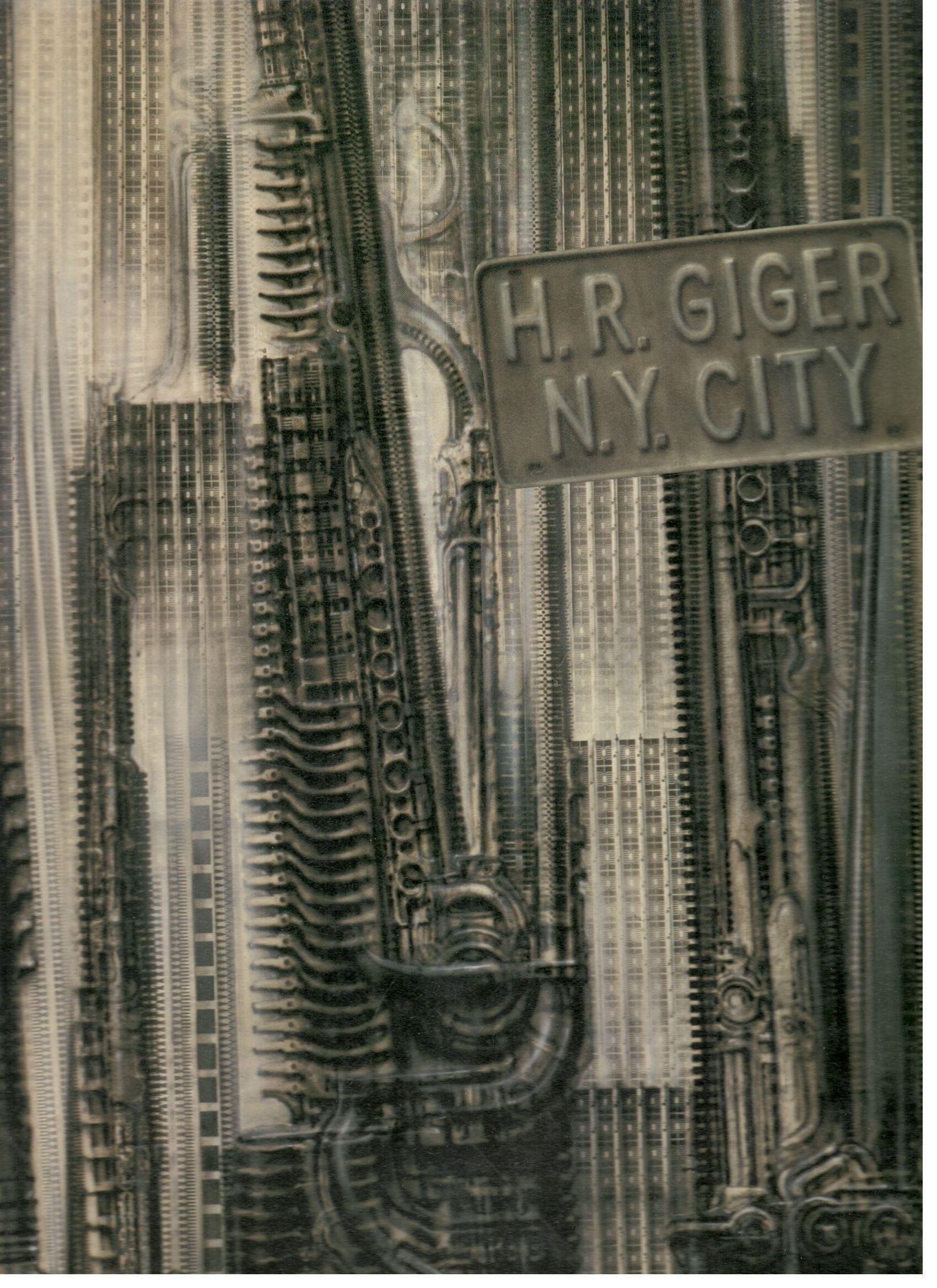H.R. Giger: N.Y.City, Futuristic Biomechanical Style. 1700x2340 HD Wallpaper.
