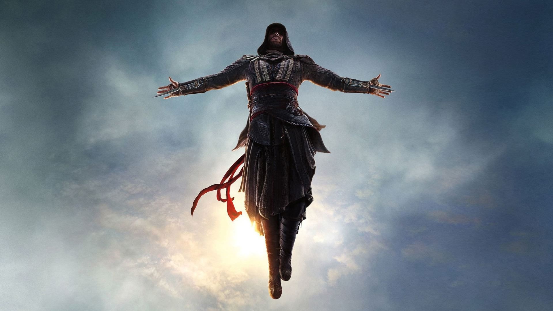 Michael Fassbender, Leap of faith, Thrilling wallpaper, Exciting Assassins Creed, 1920x1080 Full HD Desktop