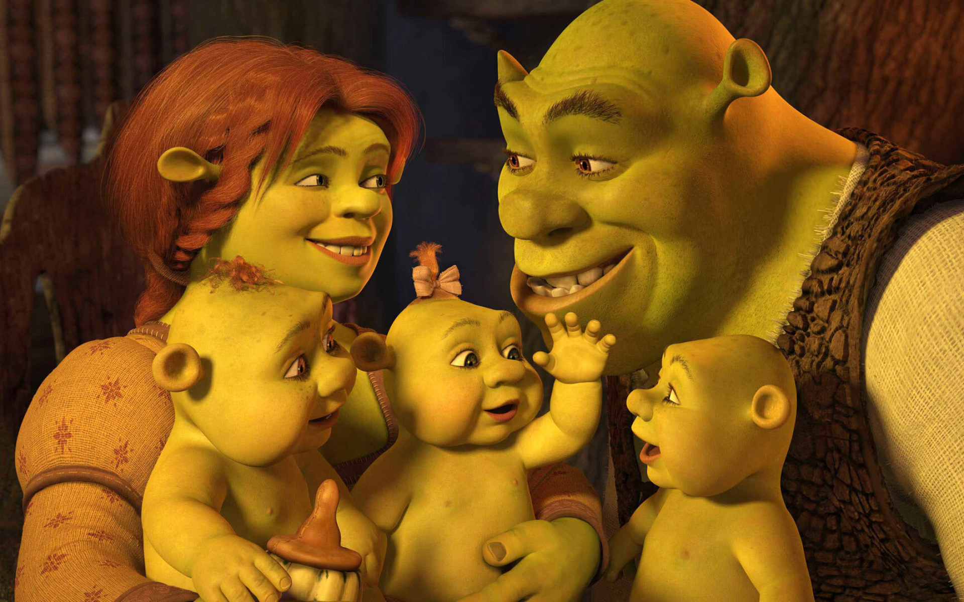 Shrek: It was the final film in the franchise to be co-produced by Pacific Data Images, which folded in 2015. 1920x1200 HD Background.