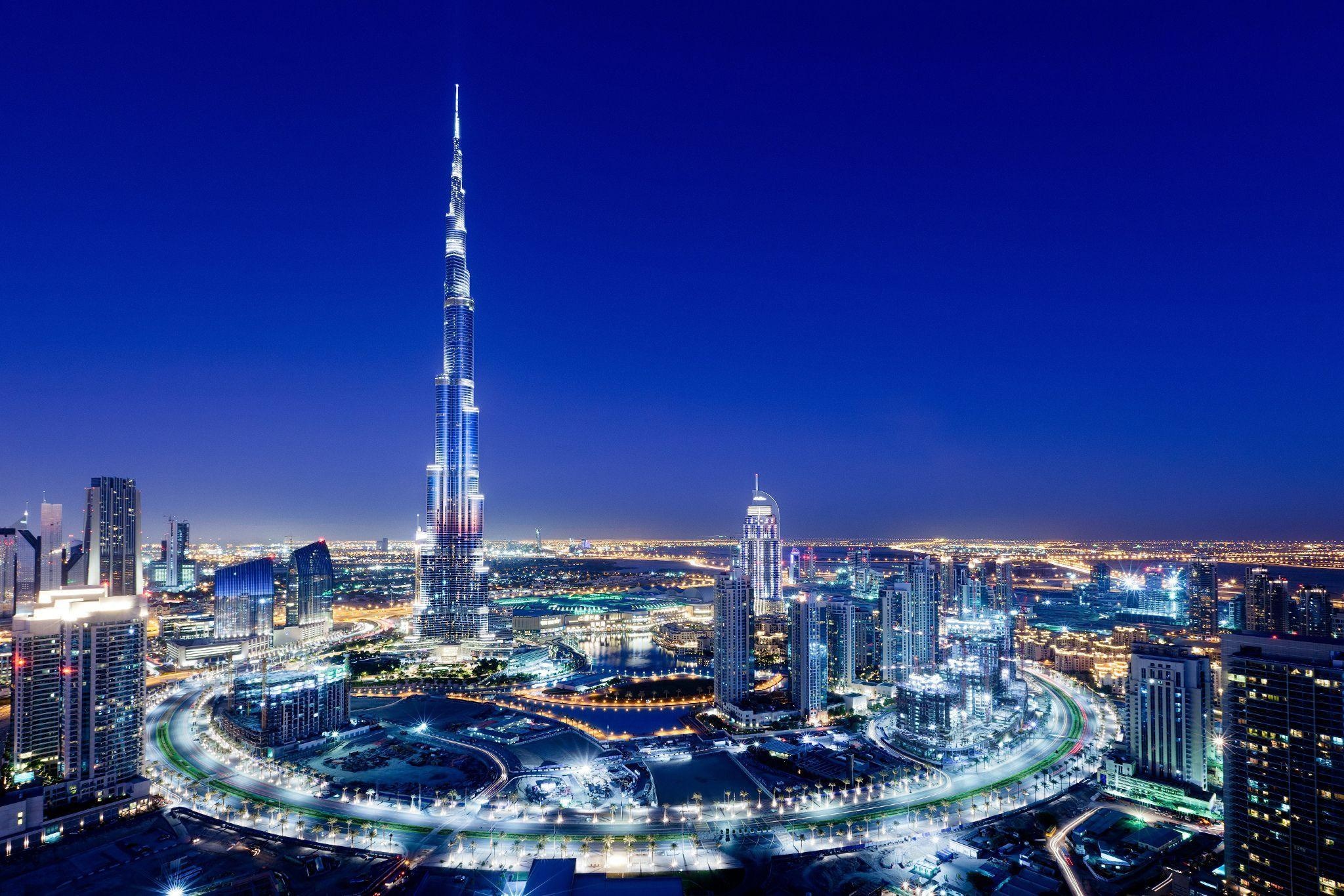 Burj Khalifa, Dubai landmark, Majestic skyscraper, Tourism attraction, 2050x1370 HD Desktop
