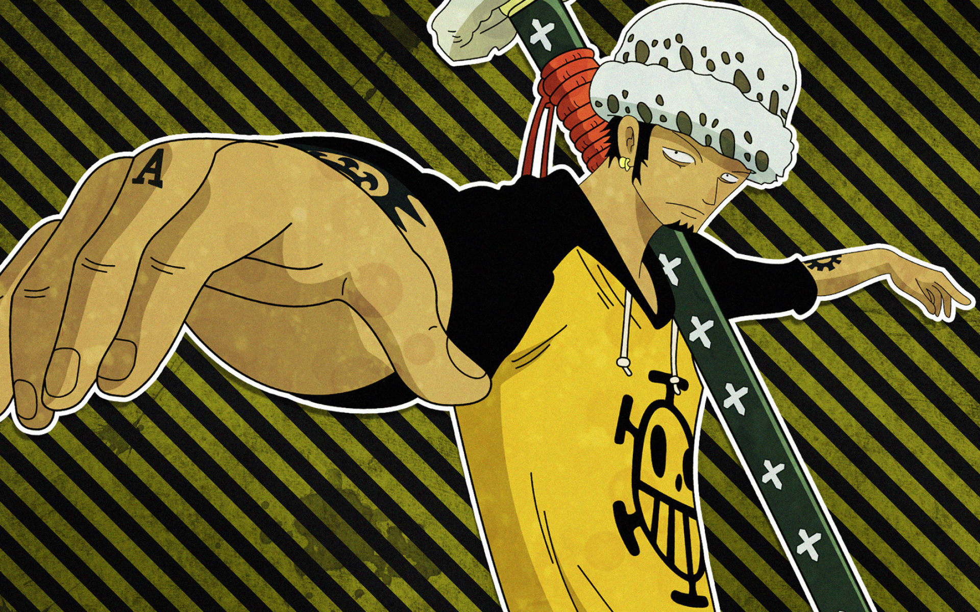 Trafalgar Law, Anime protagonist, One Piece character, Pirate doctor, 1920x1200 HD Desktop