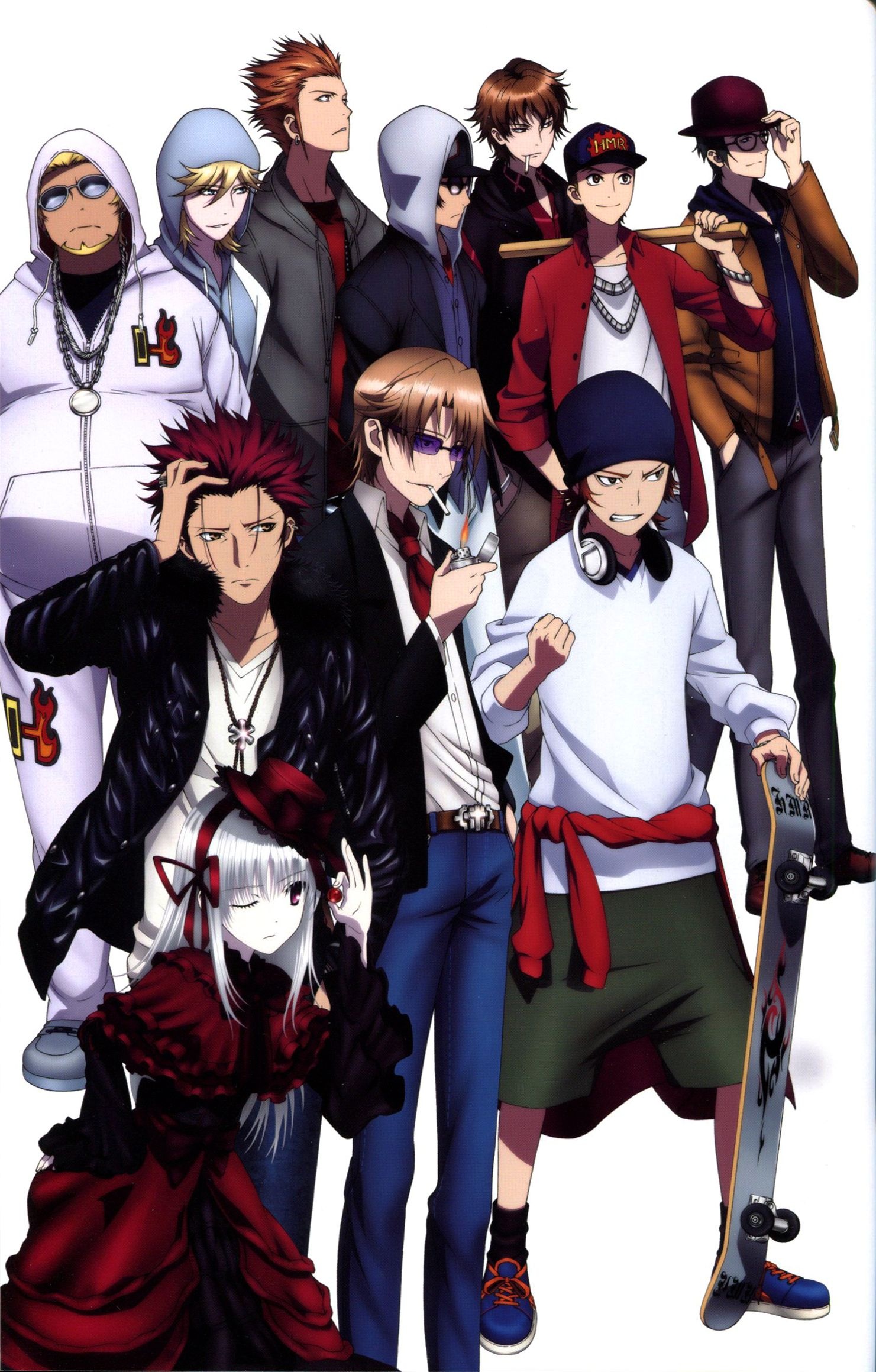 K Project mobile wallpaper, Anime image board, K Project anime, 1490x2320 HD Phone