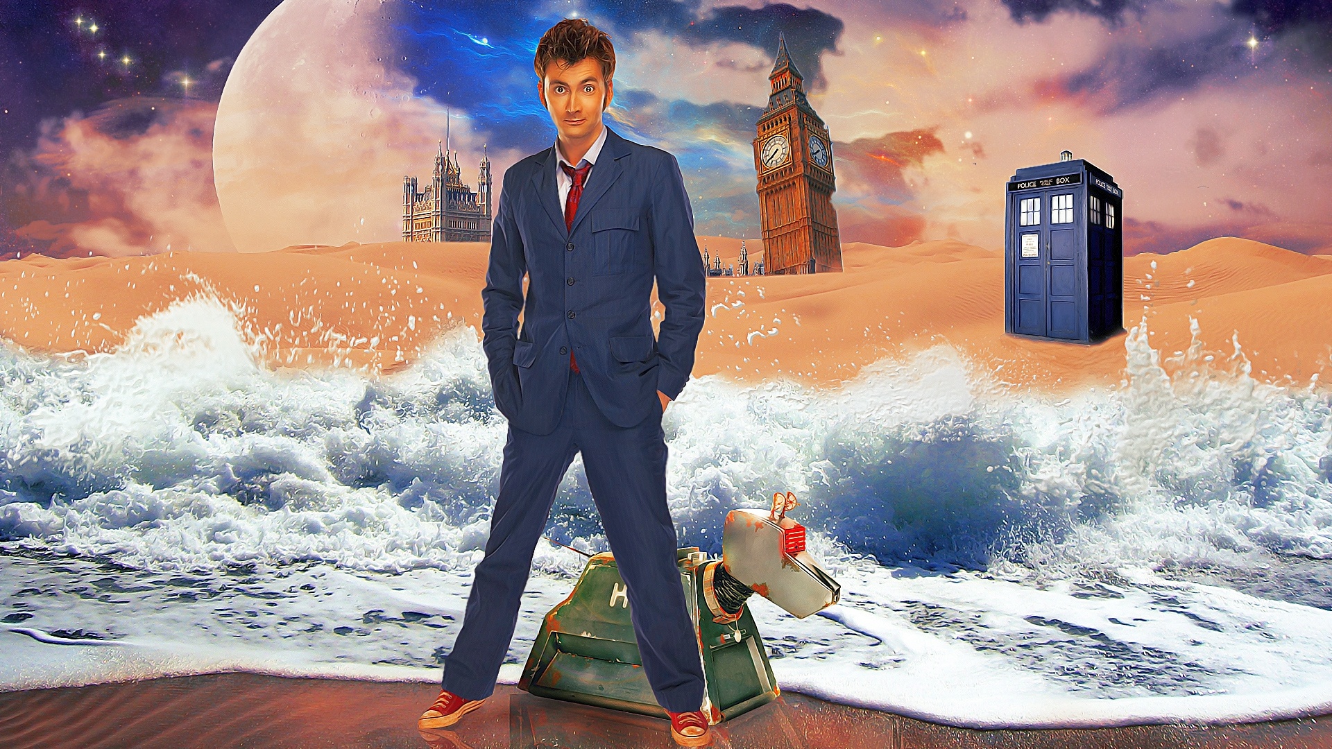 David Tennant, Doctor Who, Wallpapers, Backgrounds, 1920x1080 Full HD Desktop