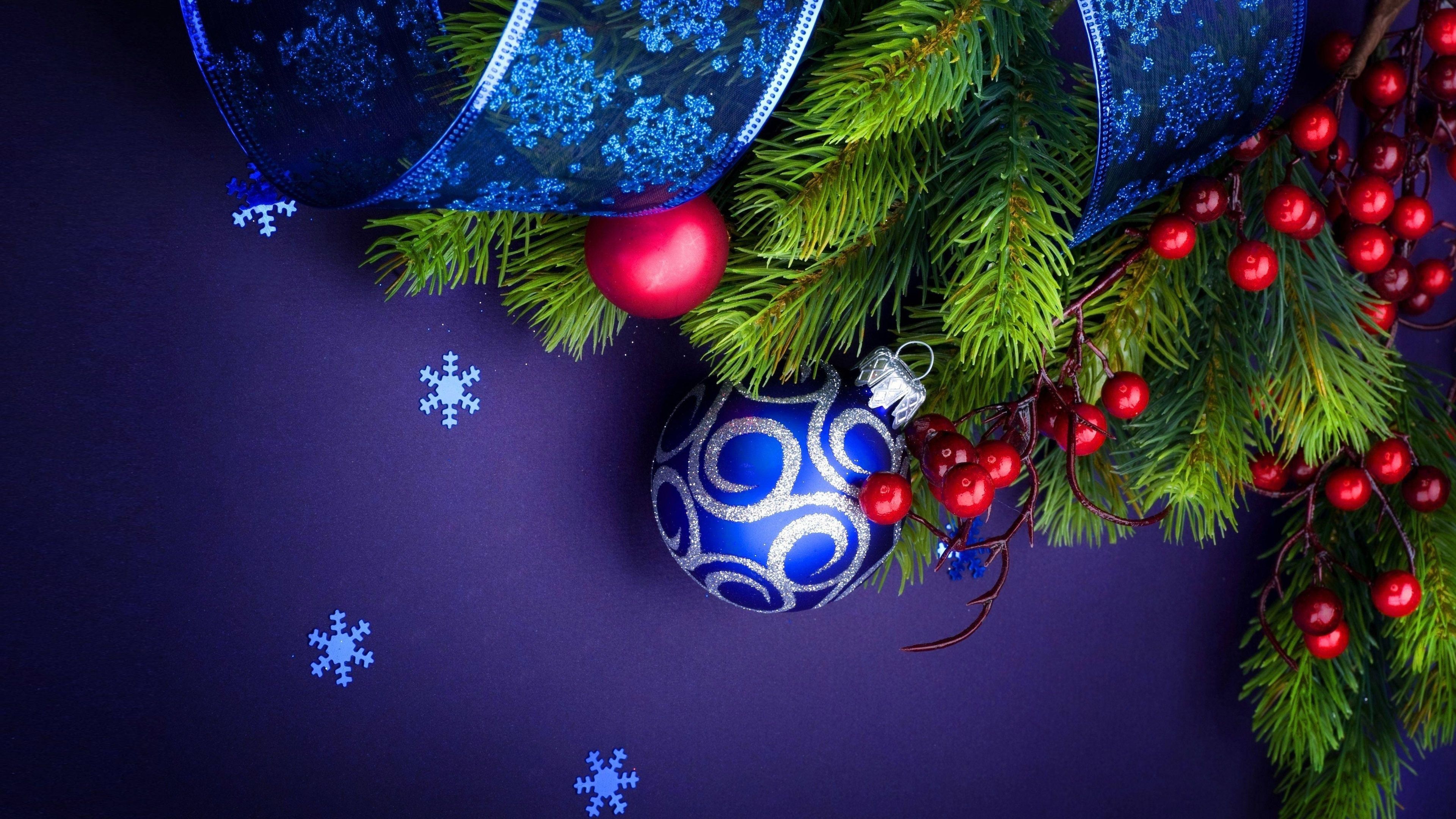 Christmas ornaments, Holiday cheer, Festive decorations, Celebration vibes, 3840x2160 4K Desktop
