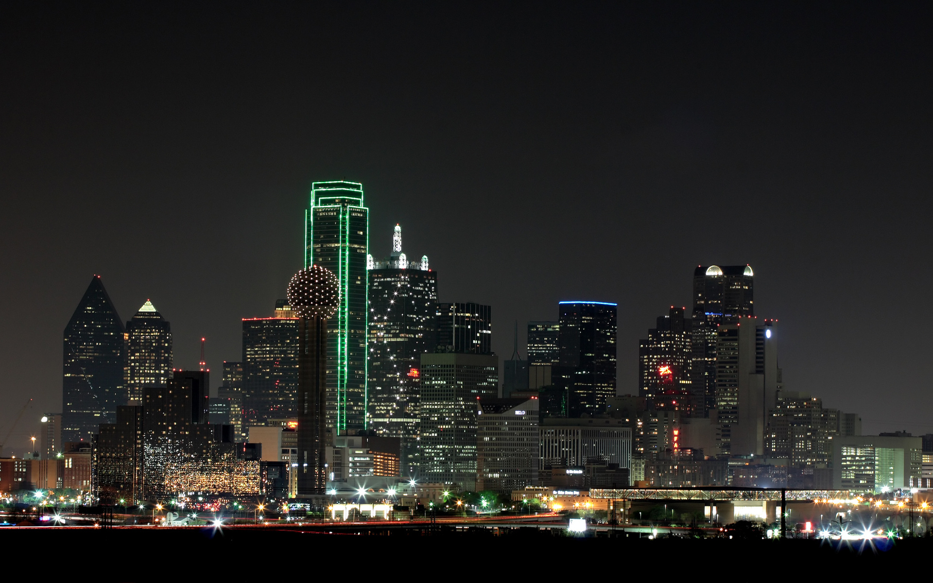 Dallas Skyline, Texas pride, HD wallpapers, Urban vibes, 1920x1200 HD Desktop