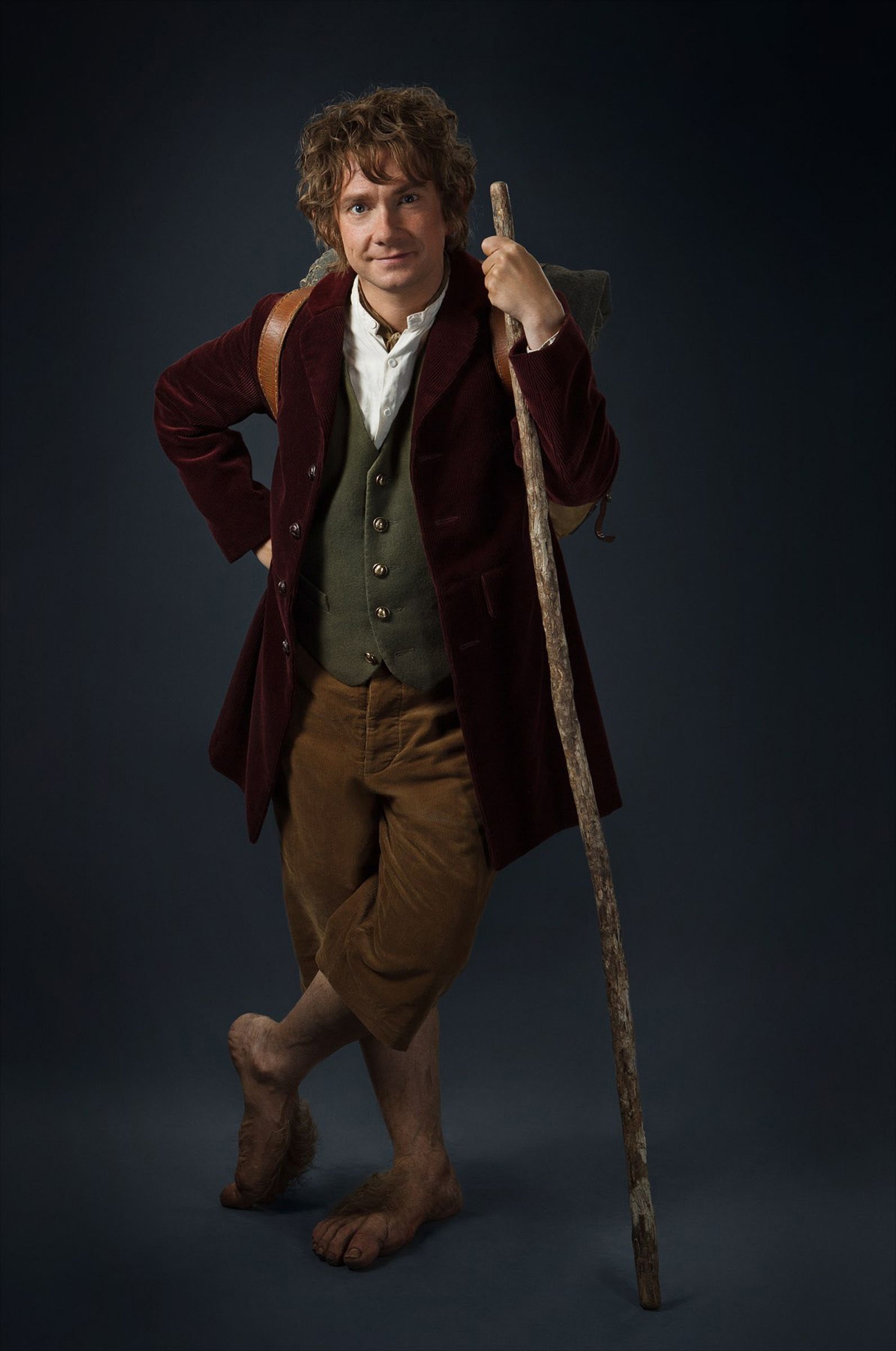 Bilbo Baggins in The Hobbit, Martin Freeman, Iconic character, Adventure and discovery, 1600x2400 HD Phone