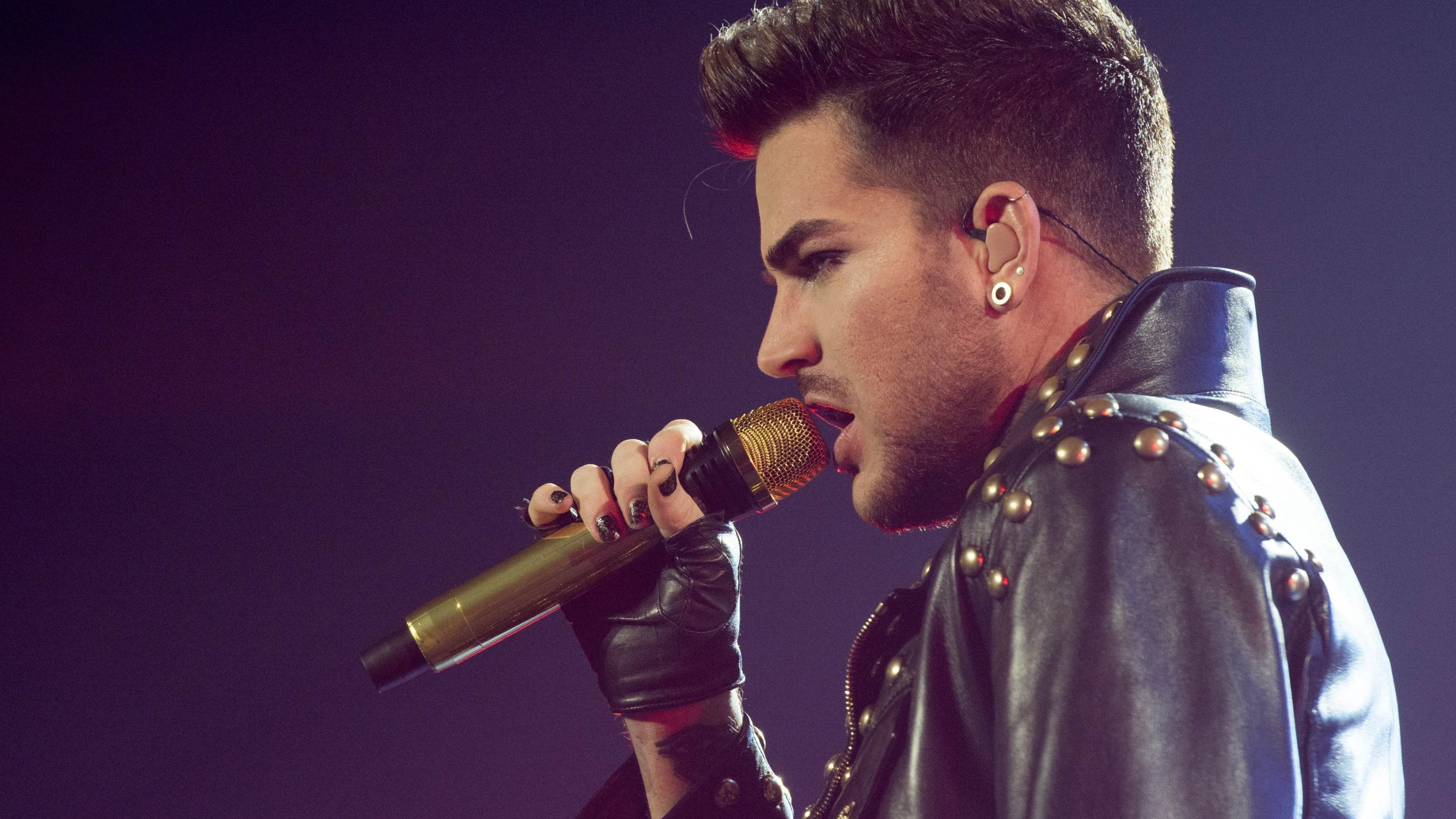 Adam Lambert: The 2015 Attitude Awards - The Music Award, Music artist. 3840x2160 4K Wallpaper.