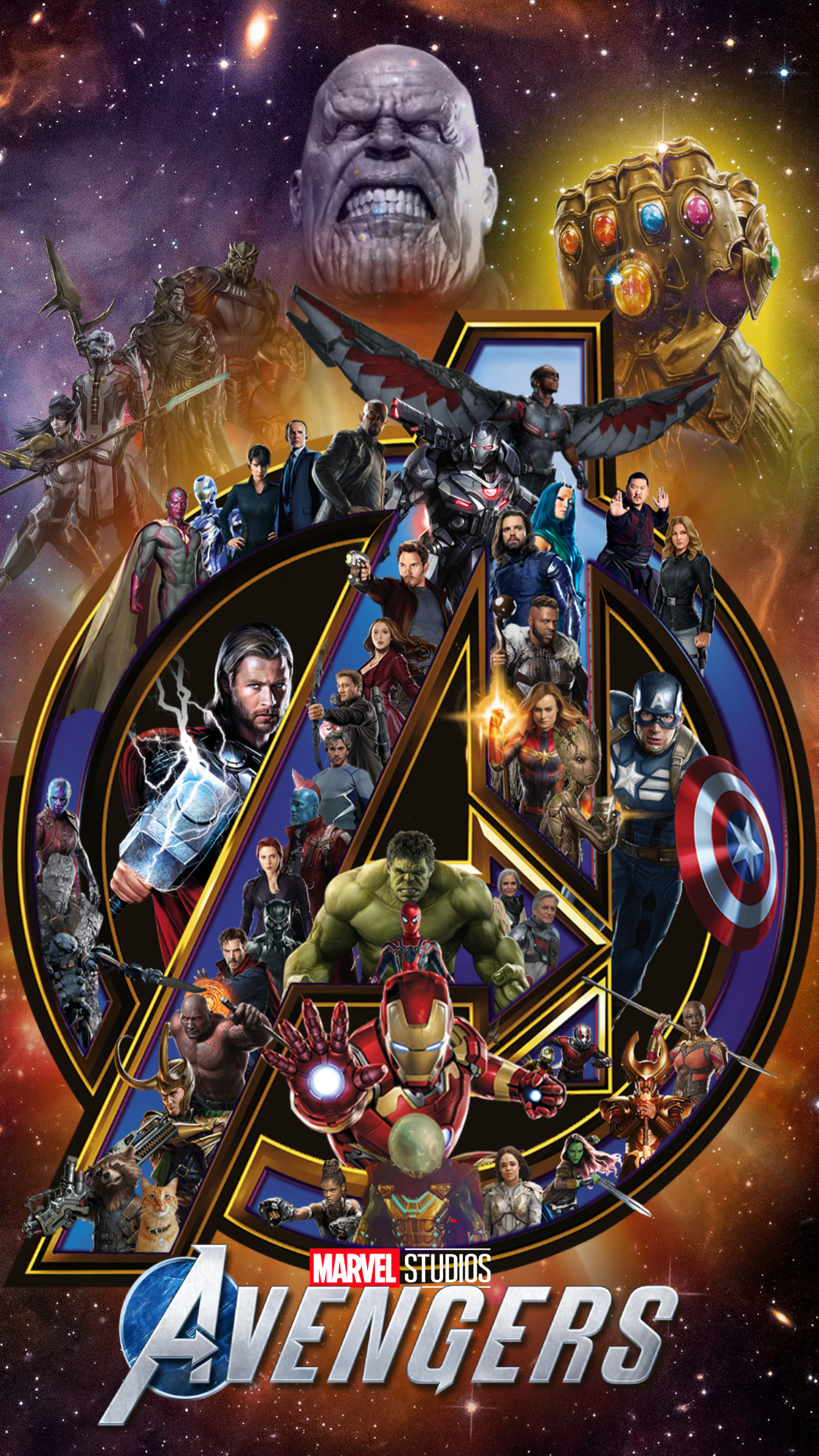 MCU HD wallpapers, Posted by Zoey Thompson, Marvel cinematic universe, 1250x2210 HD Phone