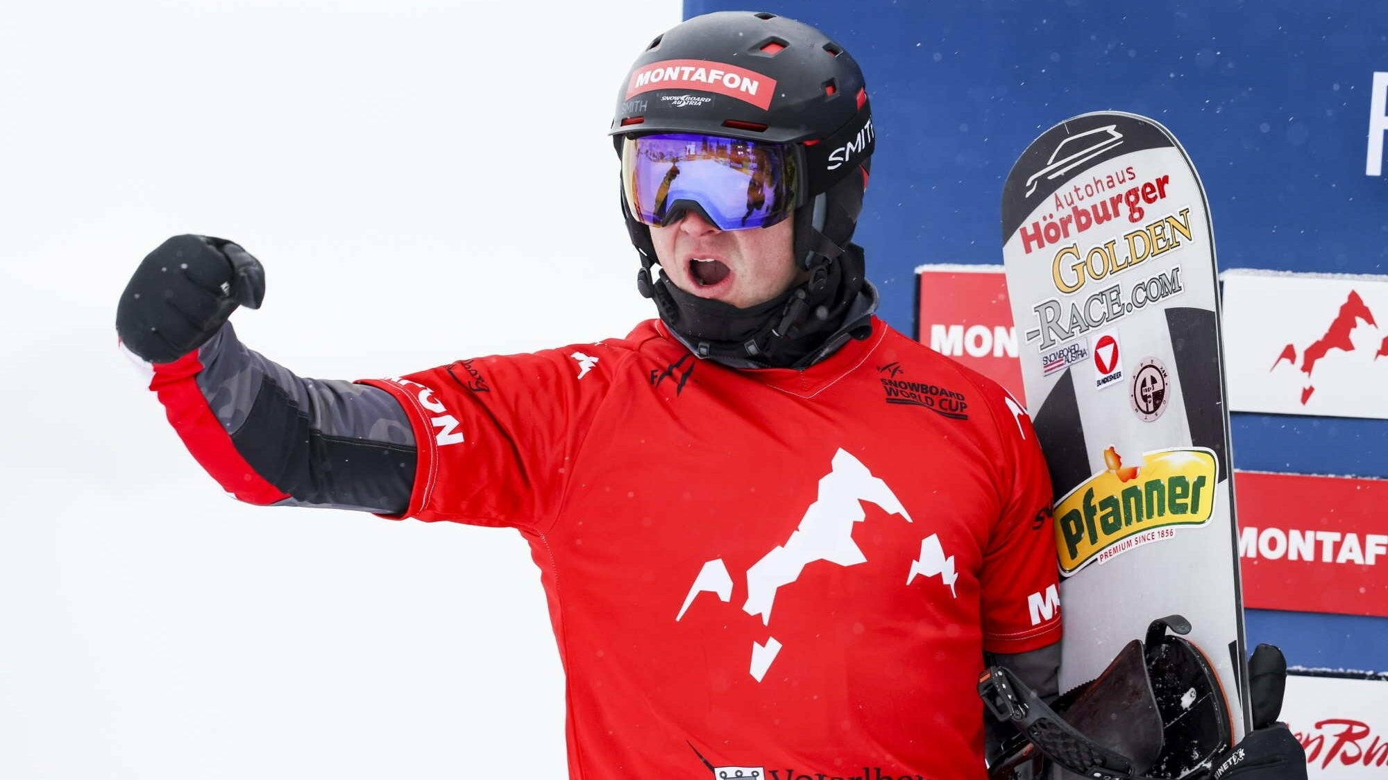 Alessandro Hammerle, Montafon 2027, Home world championship, Snowboard cross, 2000x1130 HD Desktop
