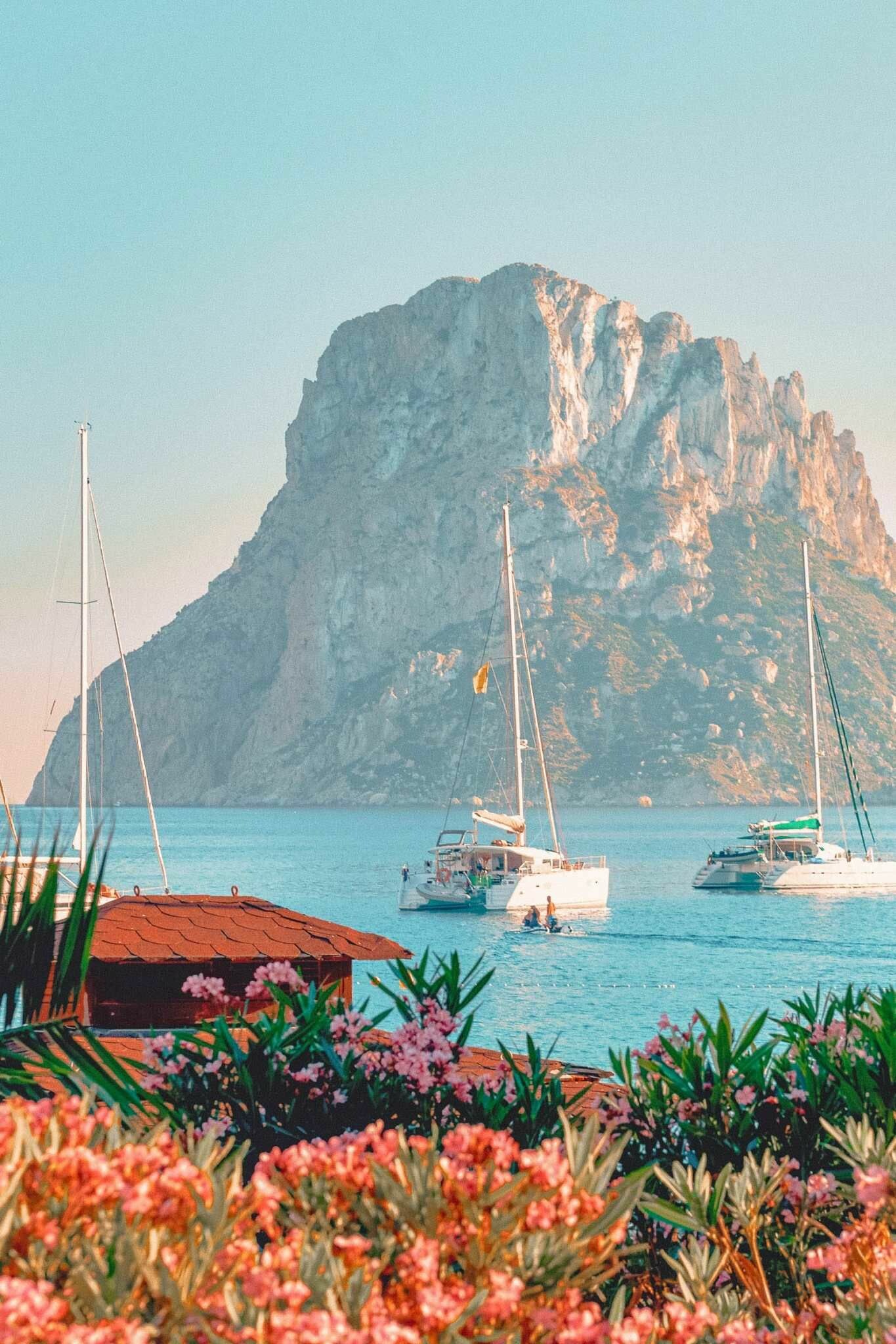 Ibiza: One of Spain's Balearic Islands, an archipelago in the Mediterranean Sea. 1370x2050 HD Wallpaper.