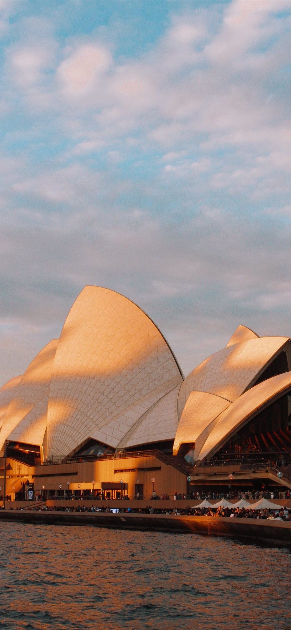 Sydney Opera House, Stunning iPhone wallpaper, Captivating design, Travel inspiration, 1130x2440 HD Handy