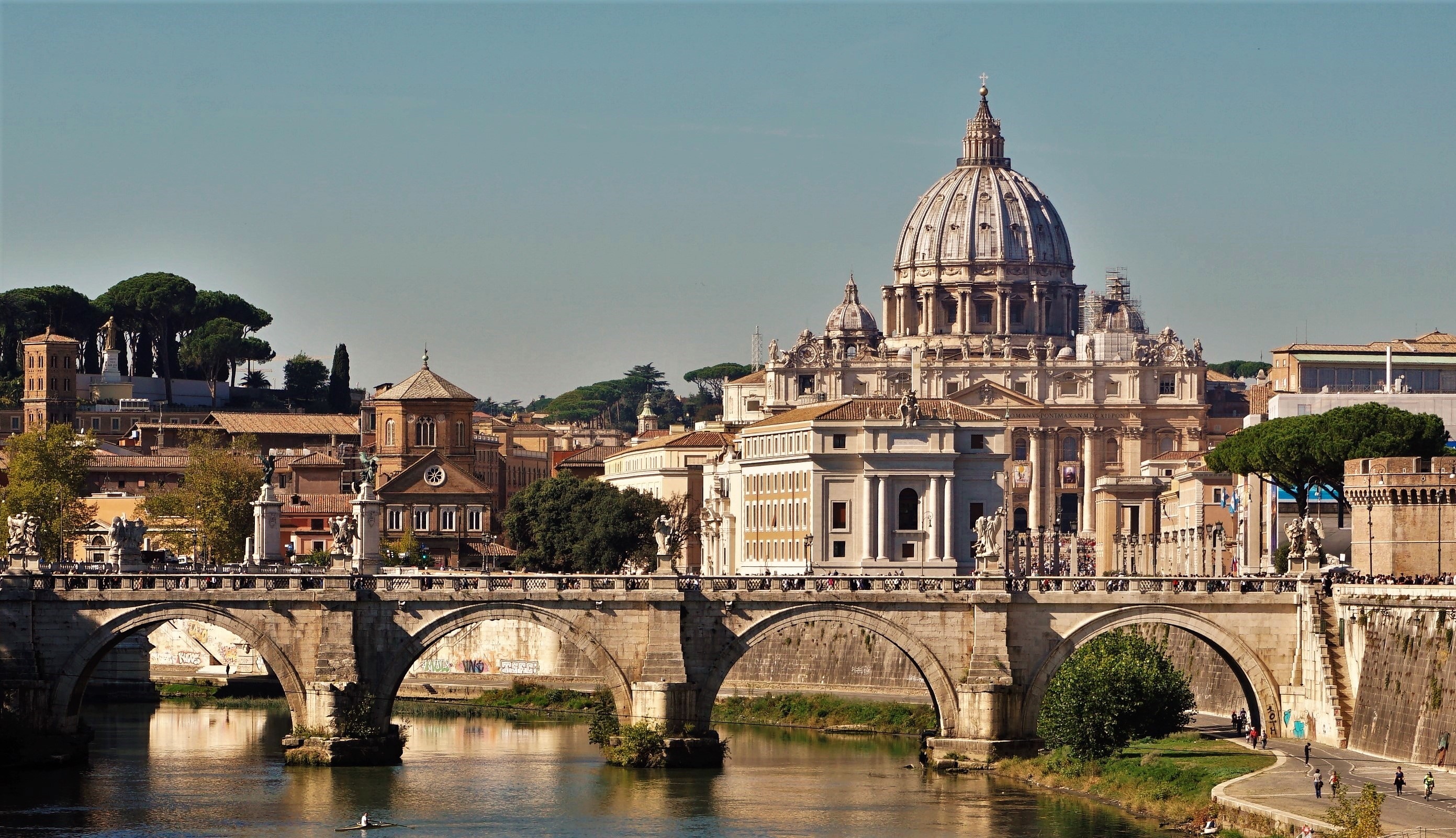 St. Peters Cathedral, Iconic landmark, Tourist highlights, Religious charm, 2790x1610 HD Desktop