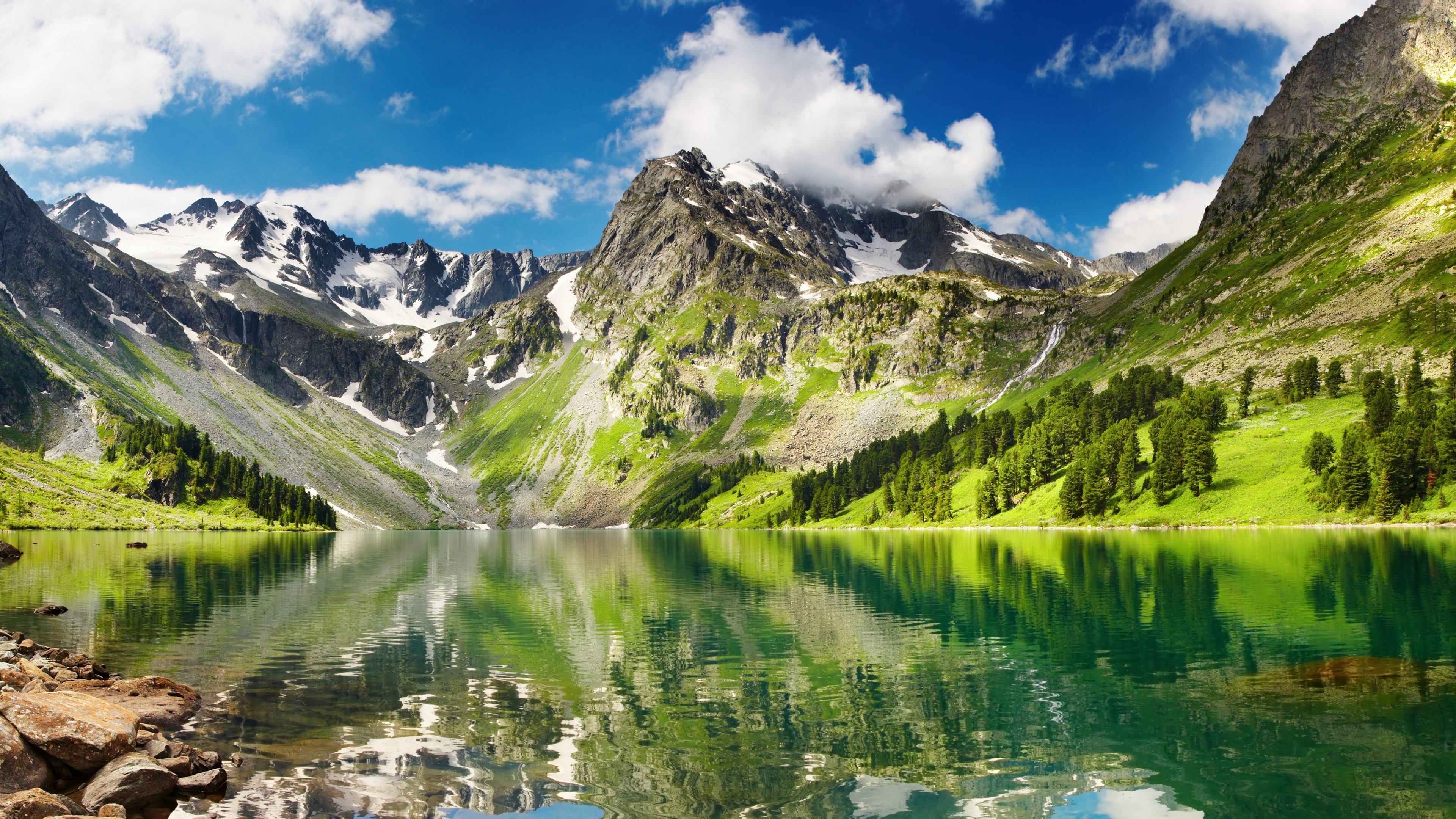 Altai Mountains, Nature, 4K Ultra HD wallpaper, 3840x2160 4K Desktop