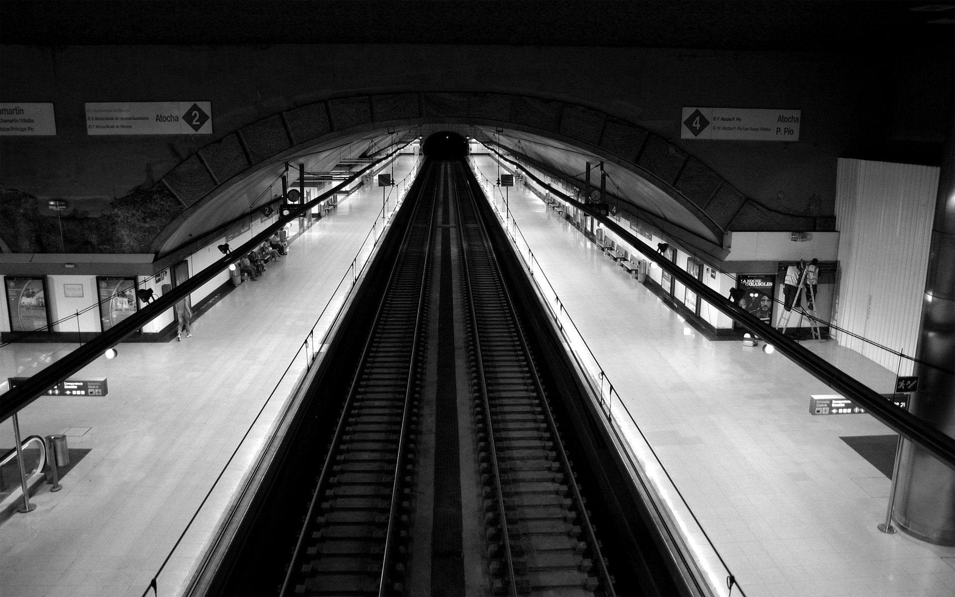Subway travels, Subway station, Peakpx image, City transport, 1920x1200 HD Desktop