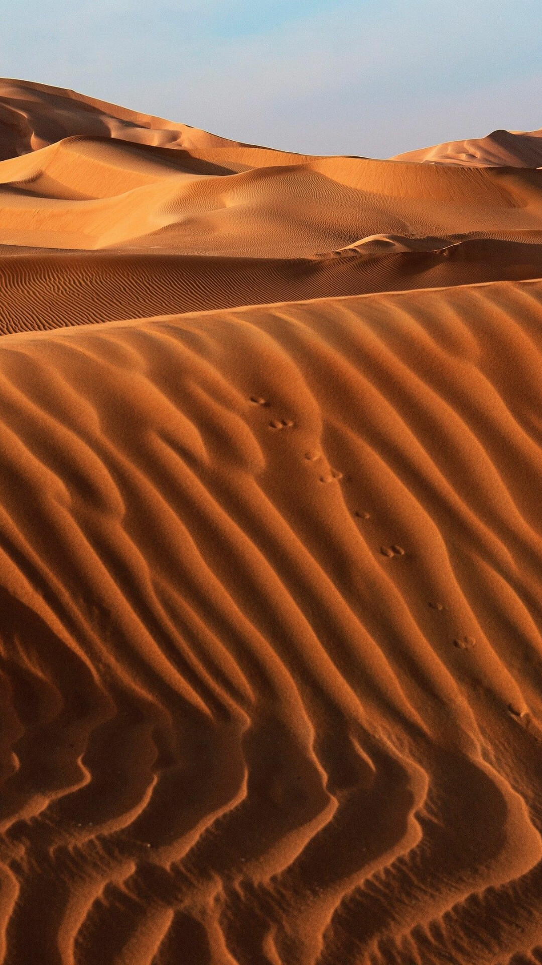 Desert: Subtropical deserts are caused by the circulation patterns of air masses. 1080x1920 Full HD Background.