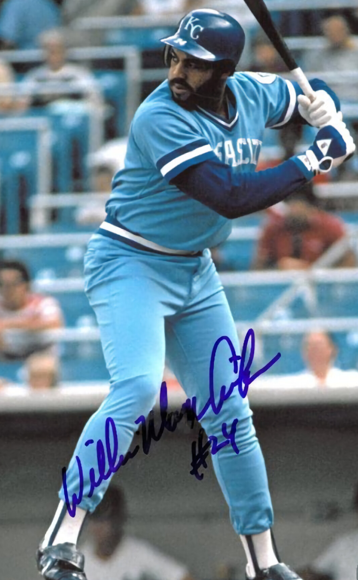 Willie Aikens: Led the Royals in both home runs and RBIs in the strike shortened 1981 season. 1180x1910 HD Background.