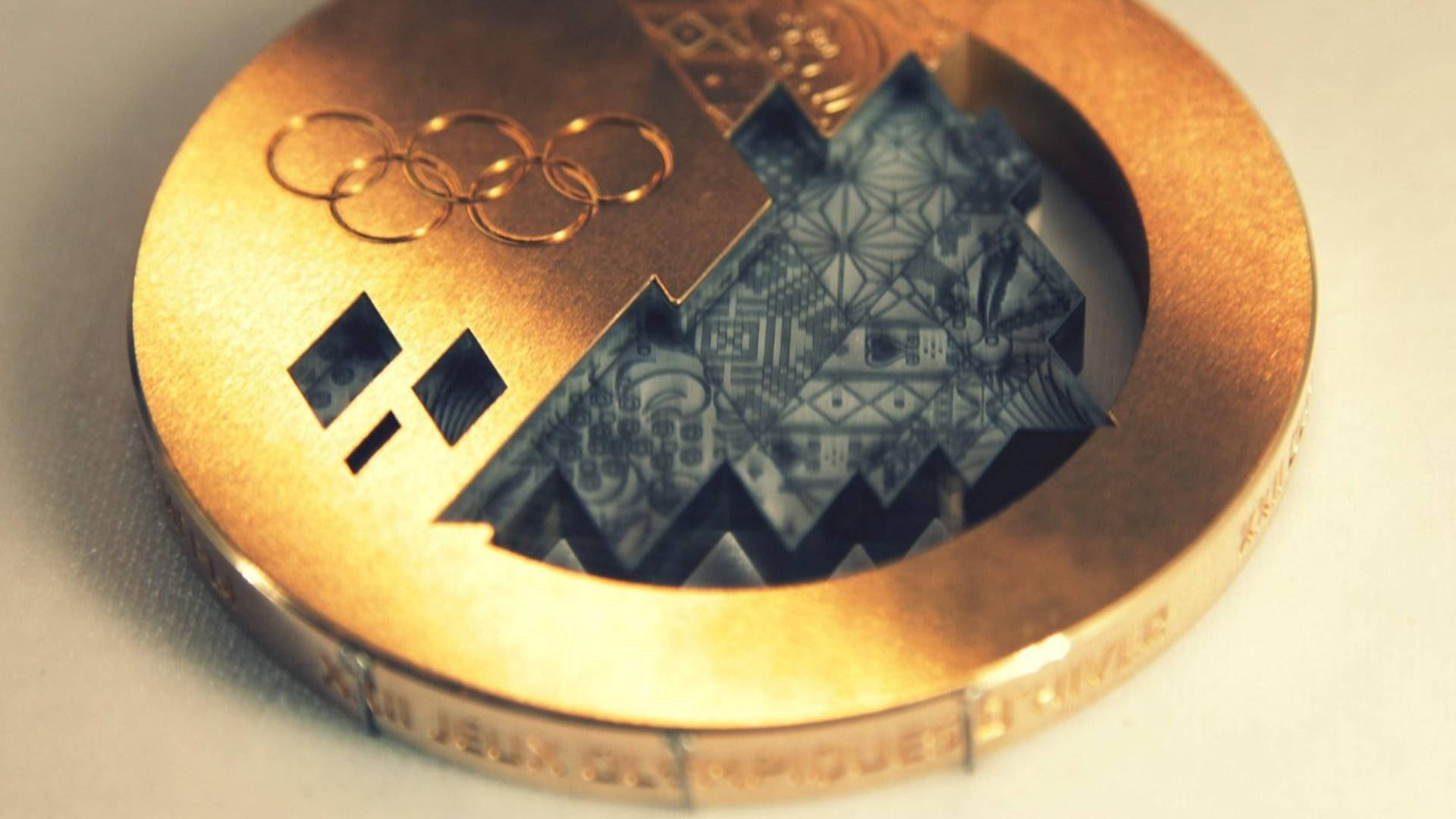 Olympics medal, Close-up view, Medals collection, Sporting excellence, 1920x1080 Full HD Desktop