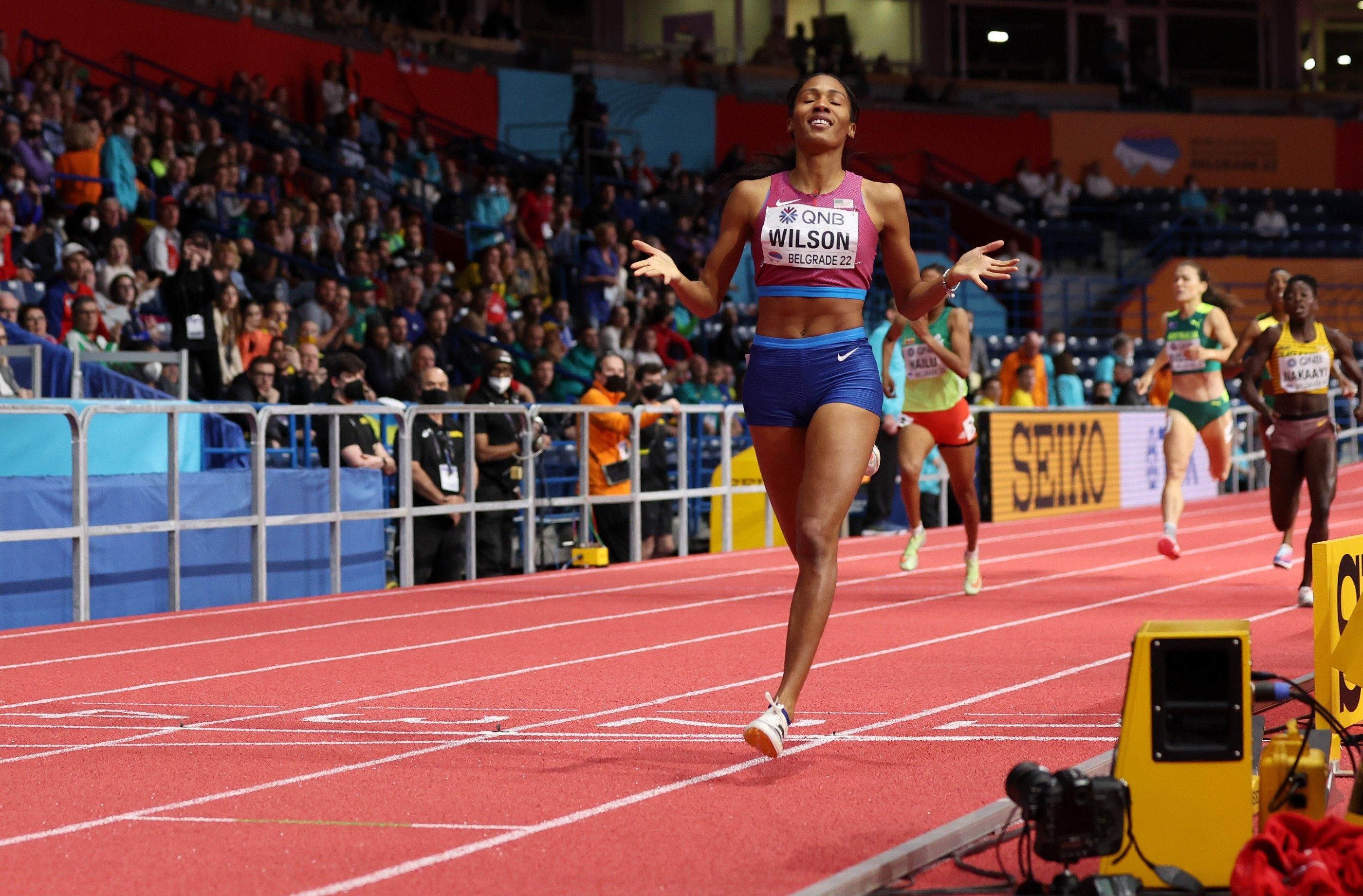 Ajee Wilson, 800m preview, World athletics, 2800x1850 HD Desktop