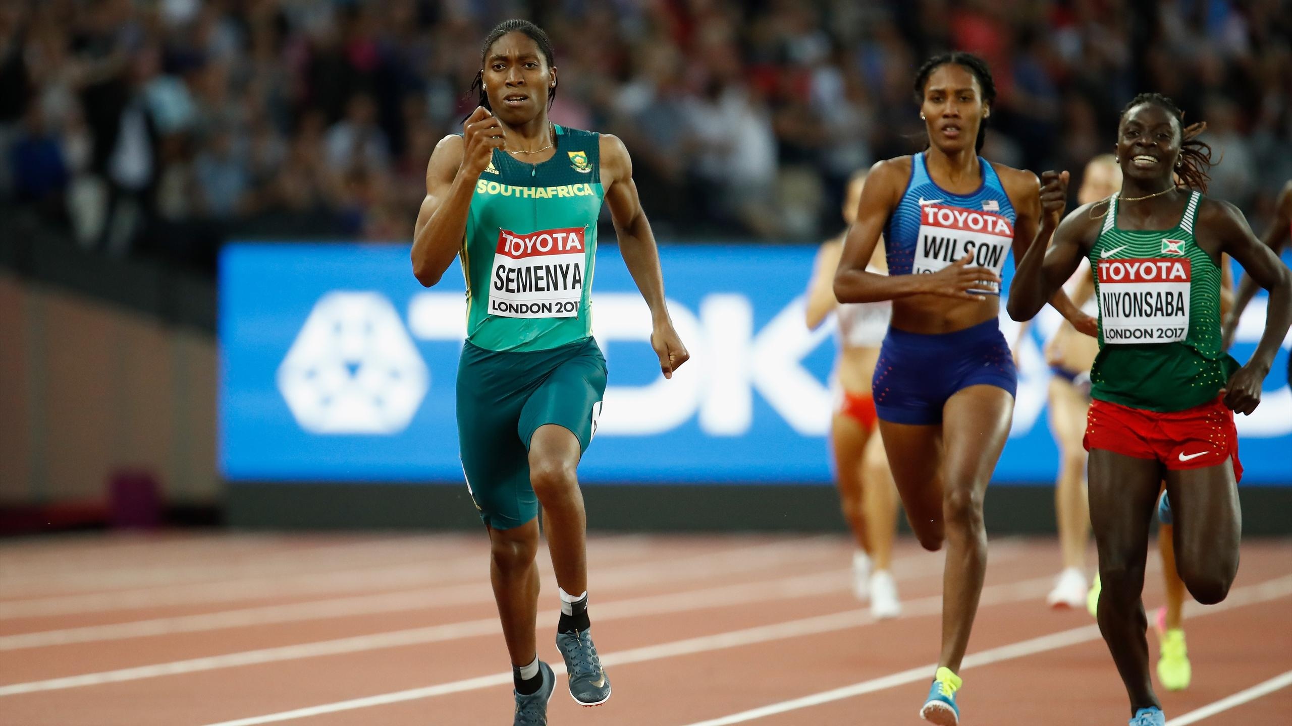 Ajee Wilson, Caster Semenya, 800m title, World record bid, 2560x1440 HD Desktop
