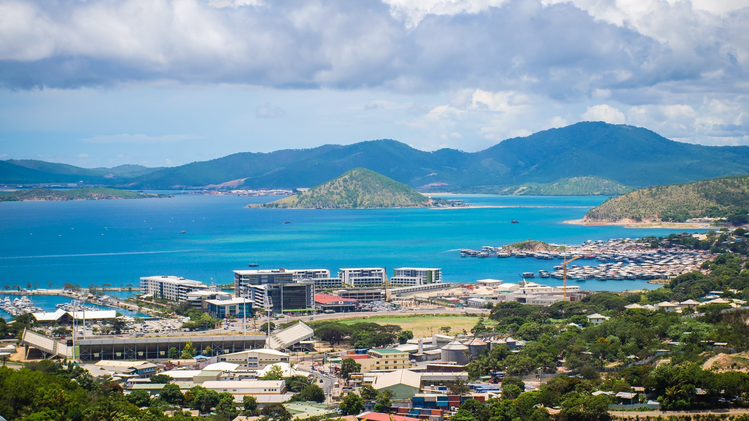 Port Moresby, Airspace network, Aviation deal, Frequentis upgrade, 2560x1440 HD Desktop