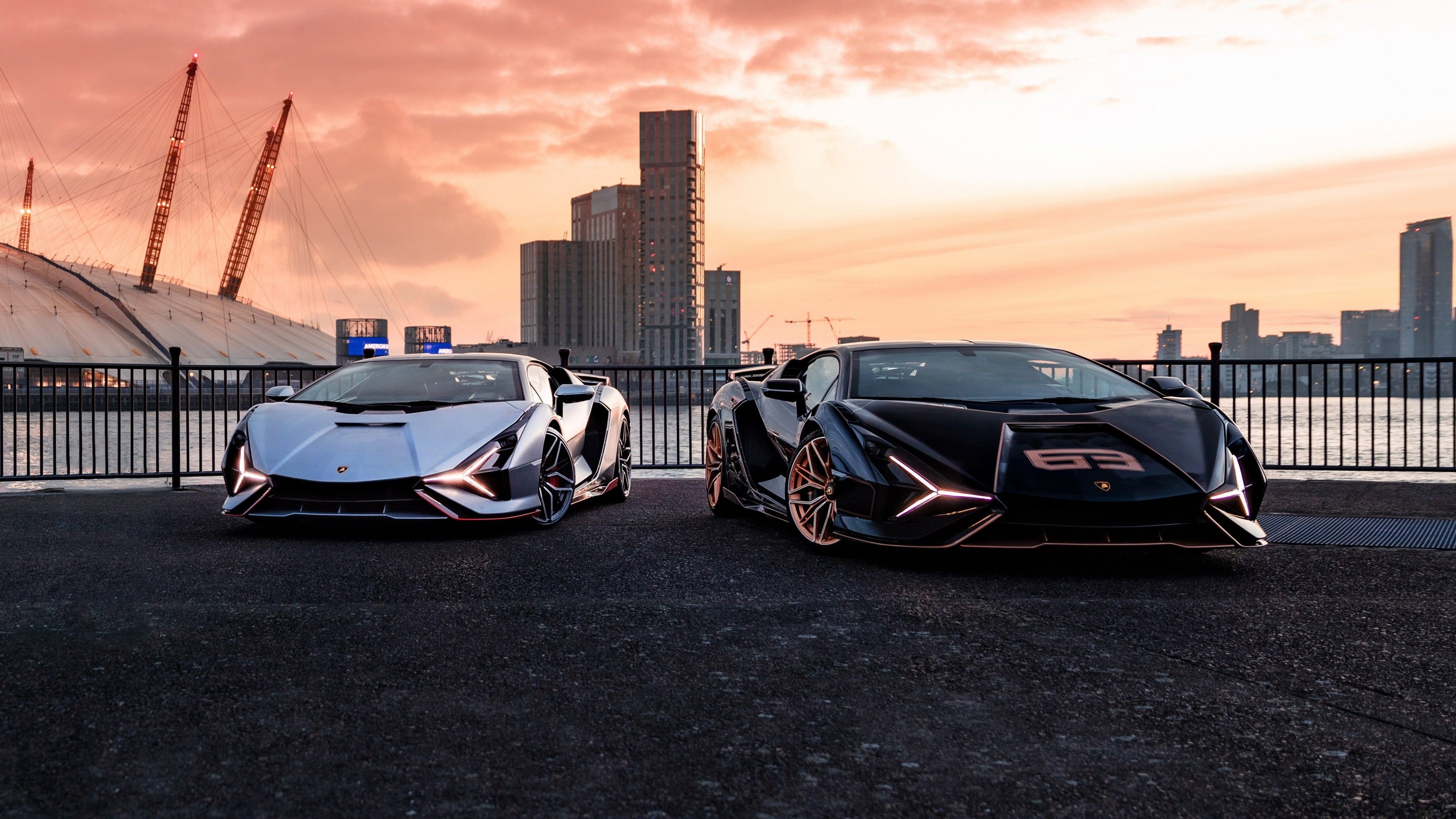 Lamborghini Sian, 4K wallpapers, Auto speed, High-definition, 3840x2160 4K Desktop