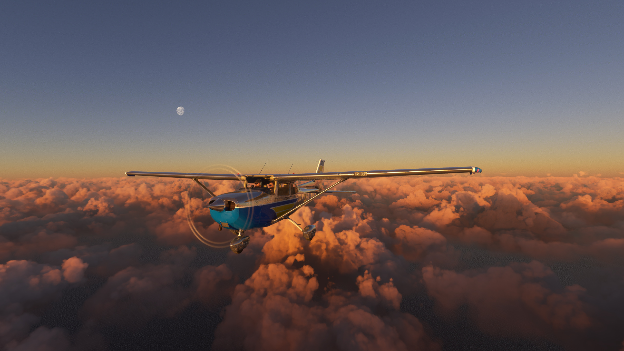 Cessna World Tour Exploration, Alaskan Beauty, Remote Airstrip, Flight Sim Adventure, 2560x1440 HD Desktop