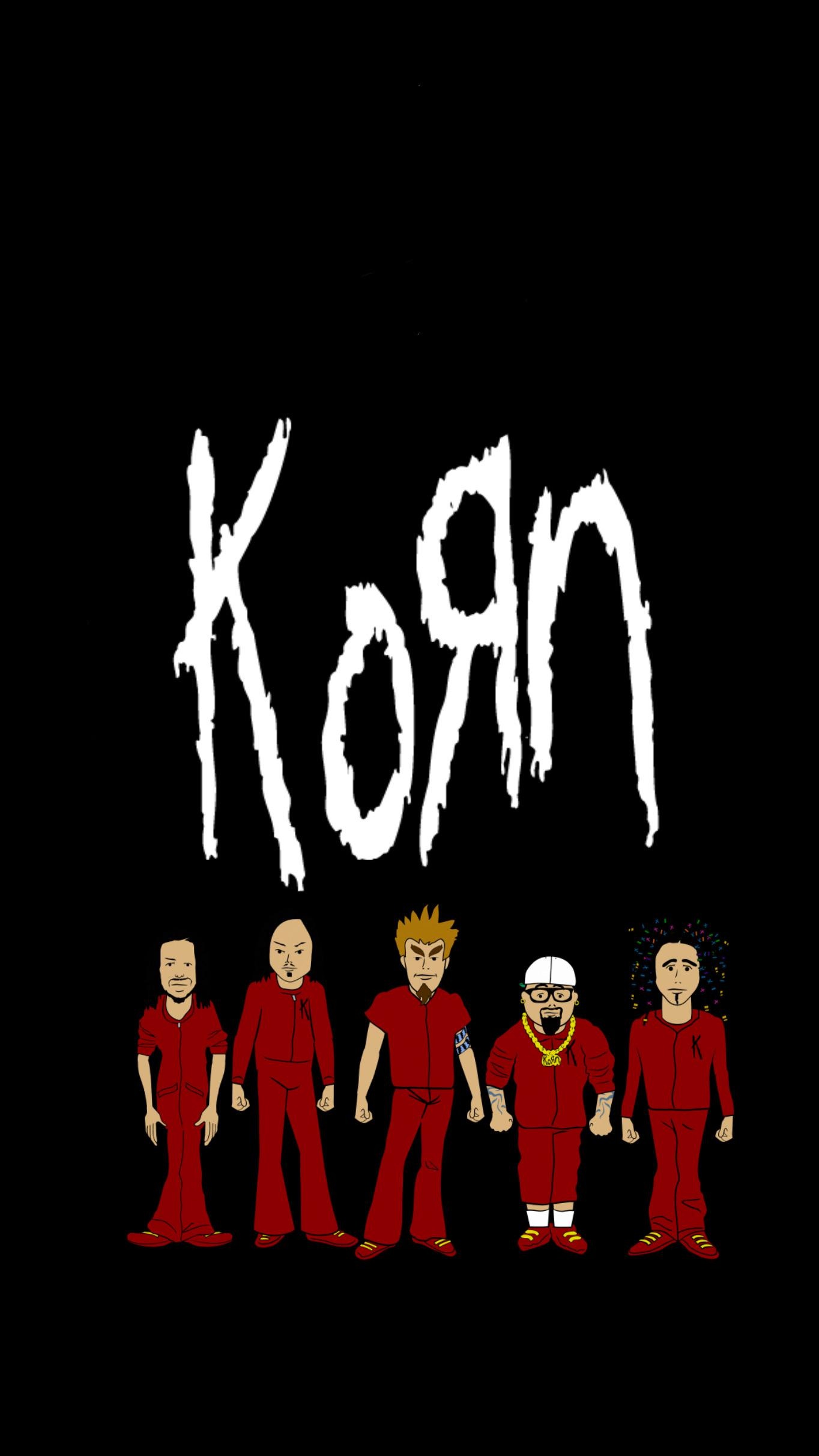 Korn wallpaper, Android background, Posted by John Sellers, Band's logo, 1370x2430 HD Phone