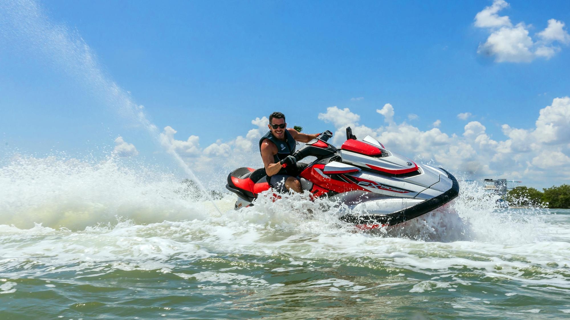 Jet Ski: Recreational water sports in Puerto Plata, Dominican Republic. 2000x1130 HD Wallpaper.