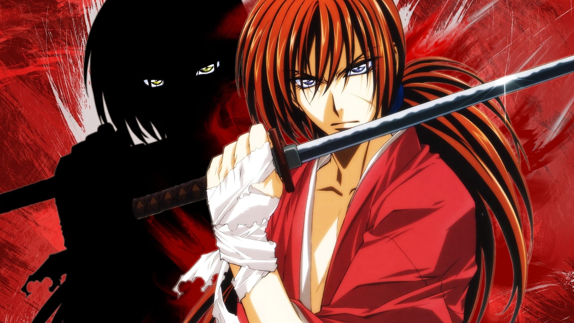 Rurouni Kenshin, TV series 1996-1998, Iconic backdrops, Nostalgic vibes, 1920x1080 Full HD Desktop