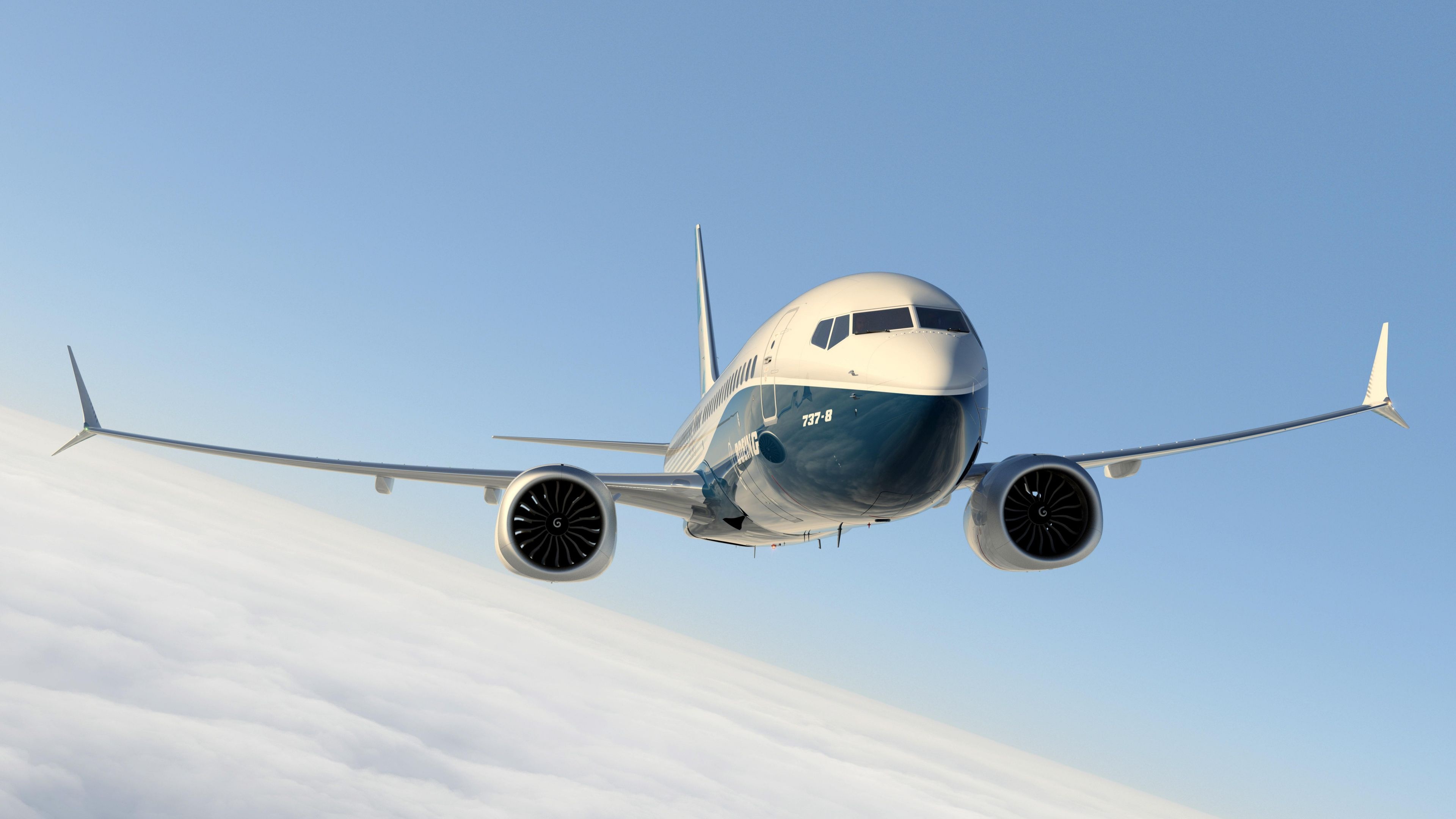 Boeing 737, Modern aviation, Skyward bound, Dream of flying, 3840x2160 4K Desktop