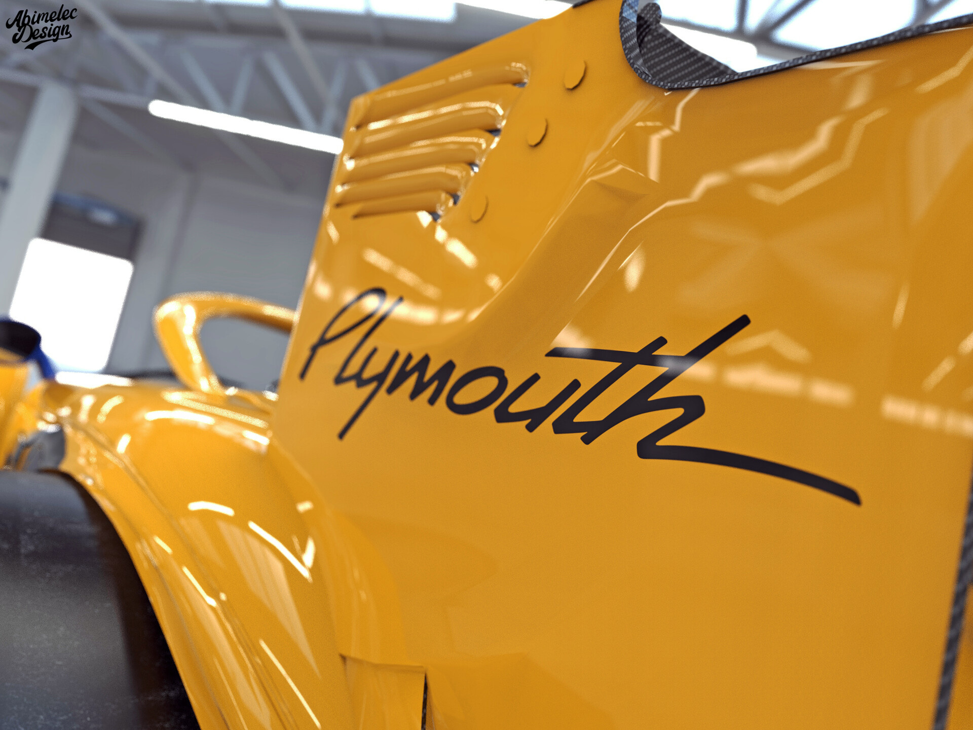 Plymouth Prowler, Artistic vision, F1 car influence, Unique concept, 1920x1440 HD Desktop